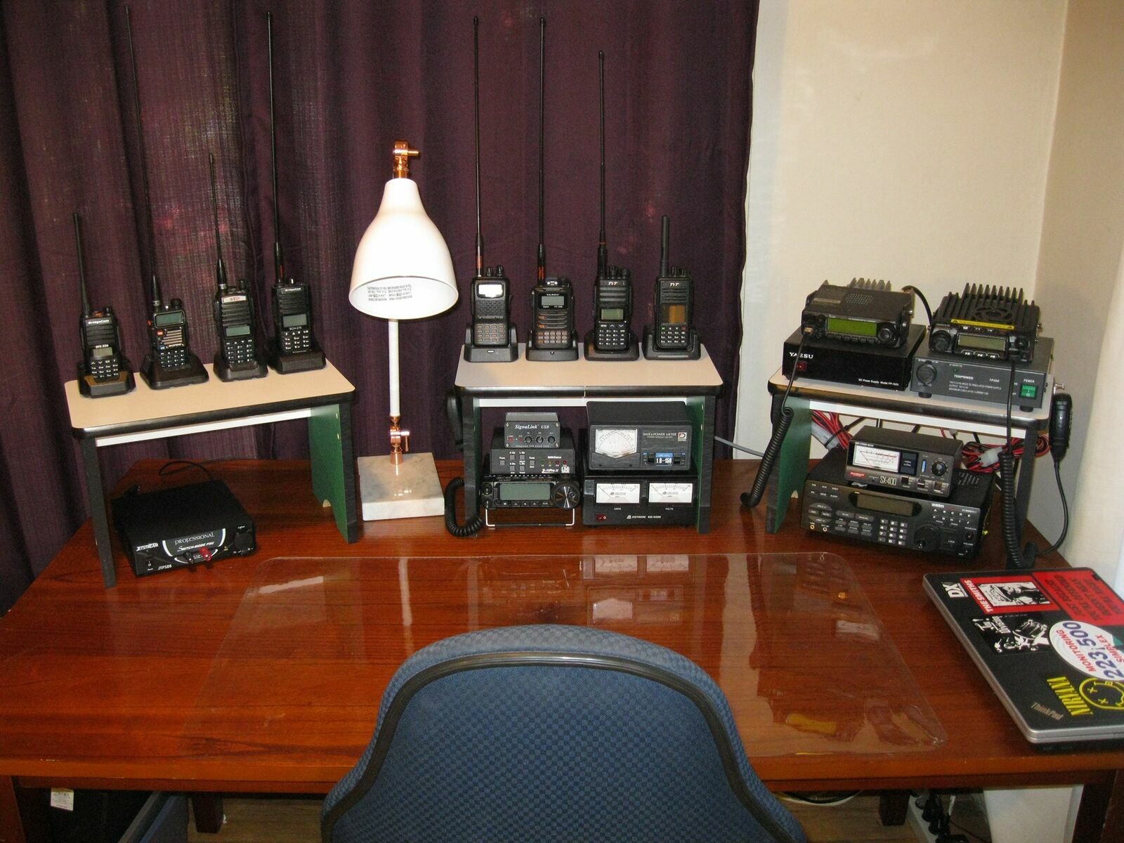 Ham Radio Bench Rack mount or Holder UHF VHF HF 2 Meter 440