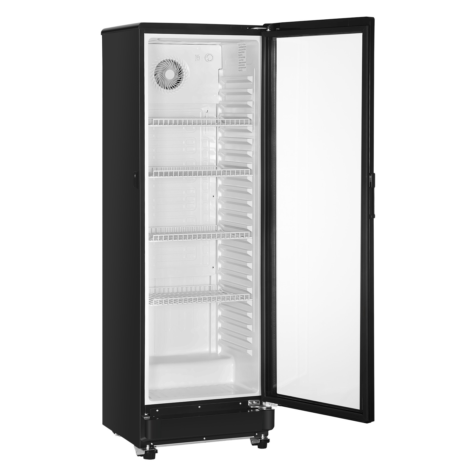 VEVOR Commercial Merchandiser Refrigerator 8.1 CU.FT Glass Door Beverage