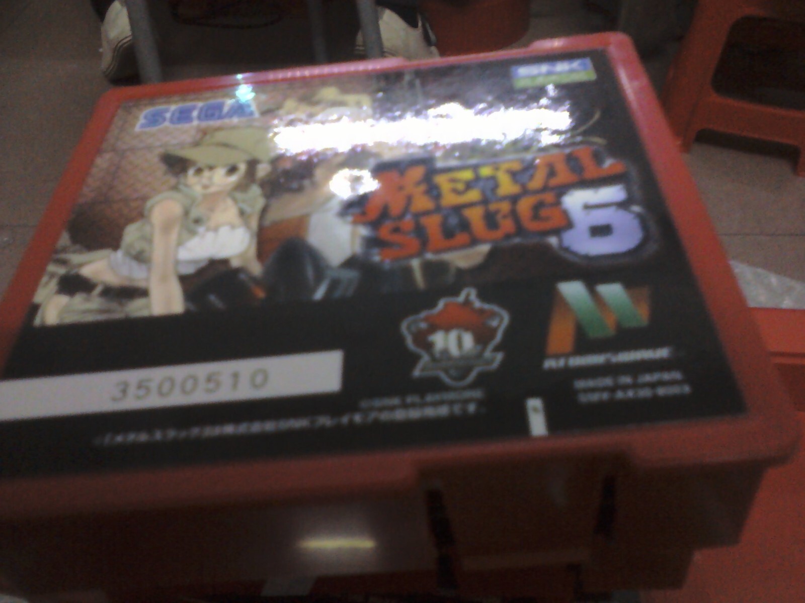 Atomiswave game card( convert) :metal slug 6 （without motherboard）