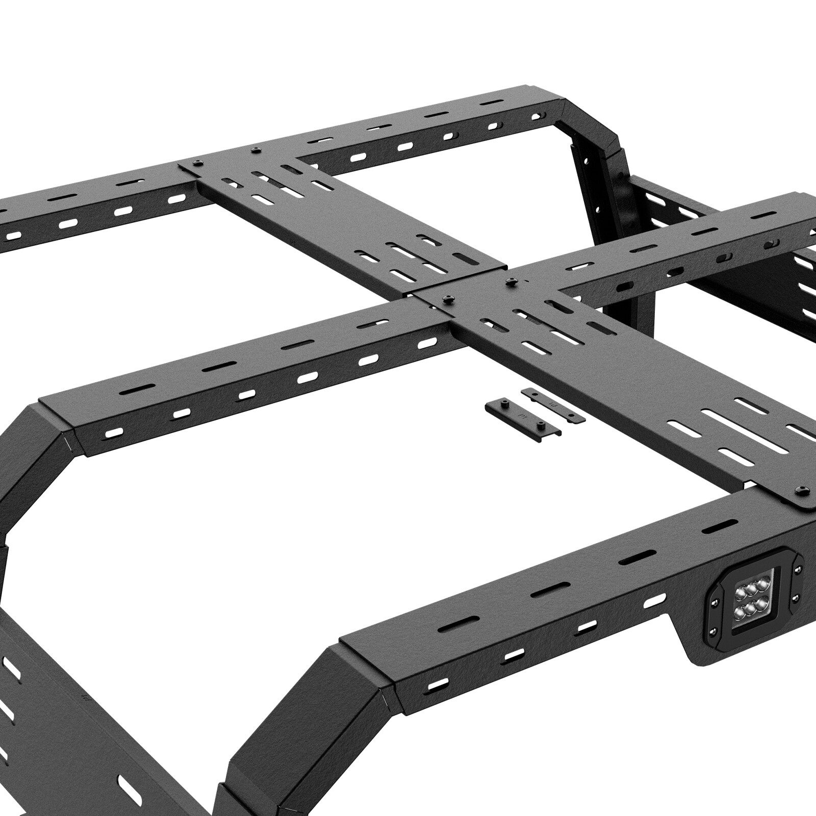 23"1000lbs High Bed Racks Truck Cargo Carrier for F150/Ram/1500/Ranger/Colorado