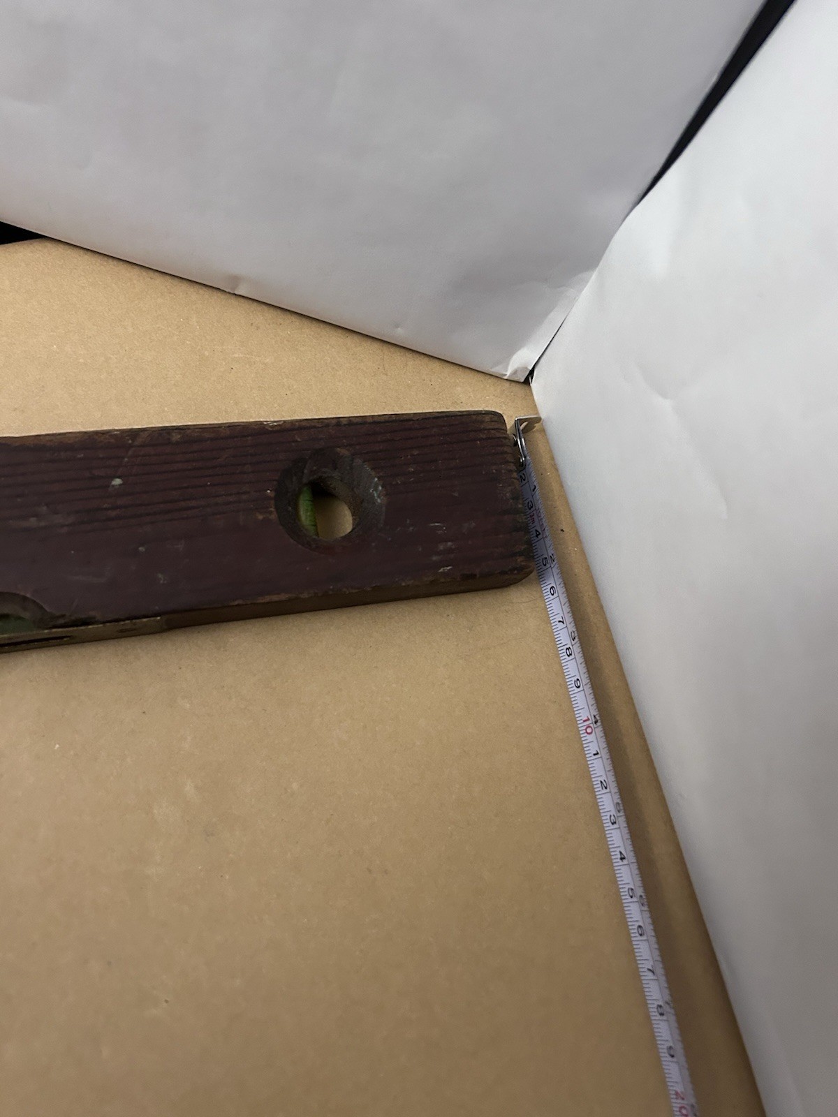 VTG Wooden Level Unbranded