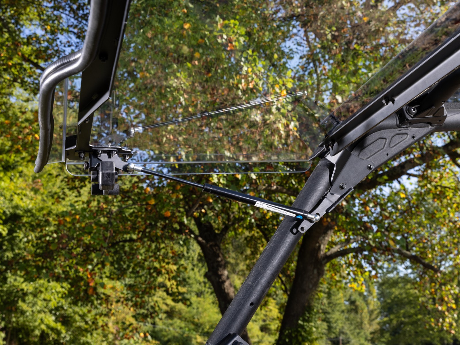 SuperATV Scratch Resistant Flip Windshield for Yamaha Wolverine X2/2021+