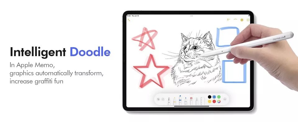 New iPad Pencil for iPad/iPad Air/iPad Mini/iPad Pro | Multi-Shortcuts | PS1 Pro