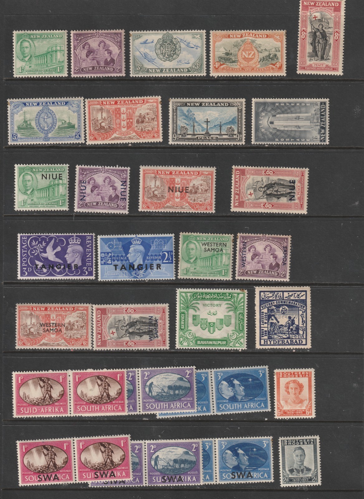 British Colonies MH-MNH(80%)