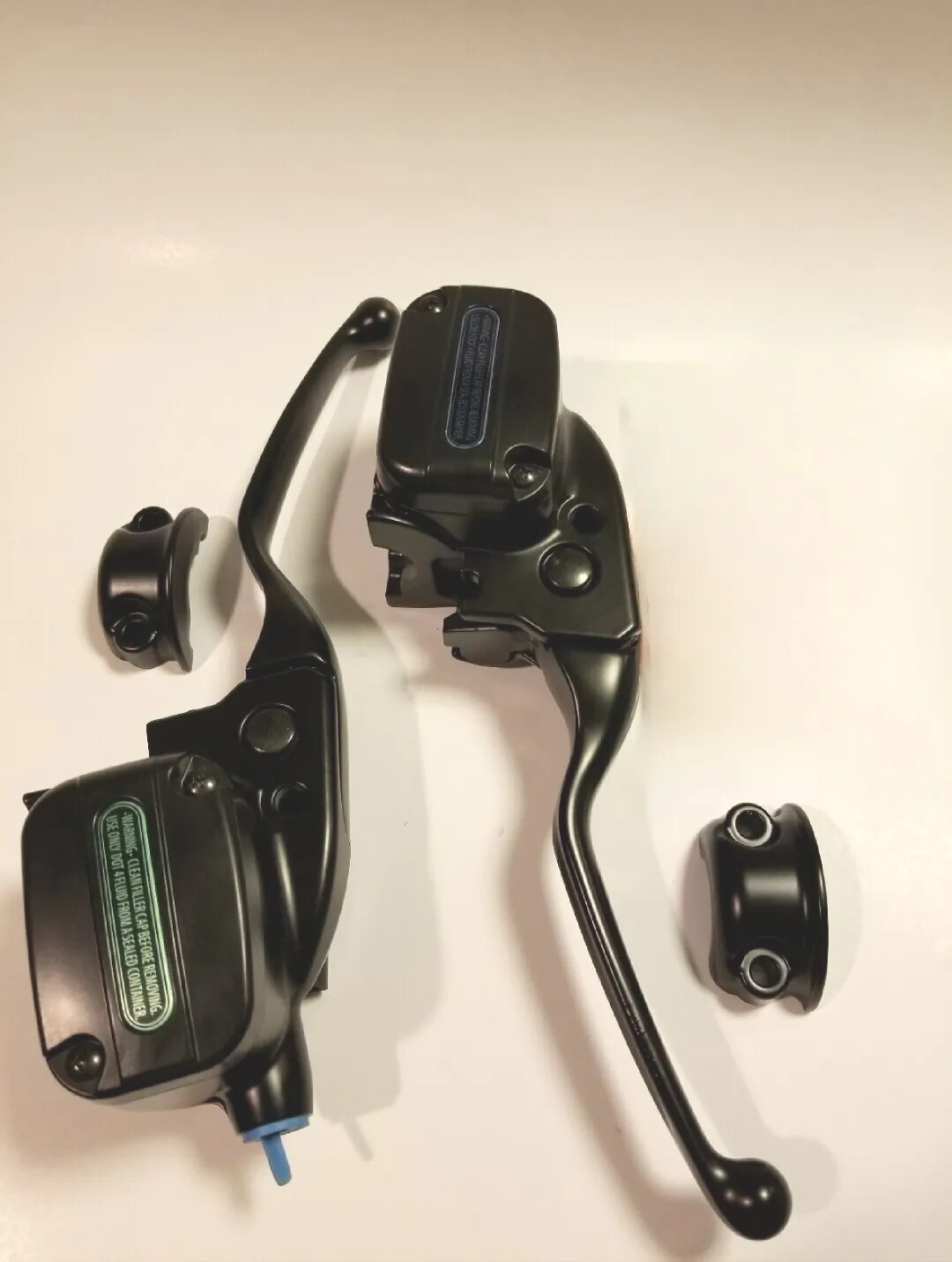 Harley Davidson Set Front Master Cylinder Brake and Clutch + screw And Washers