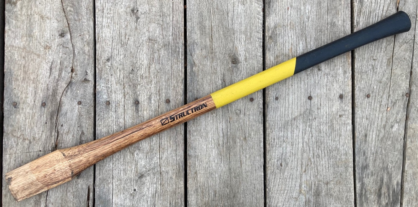 36" Double Bit Axe Handle FireSteak Hickory Safety Grip. Made in USA