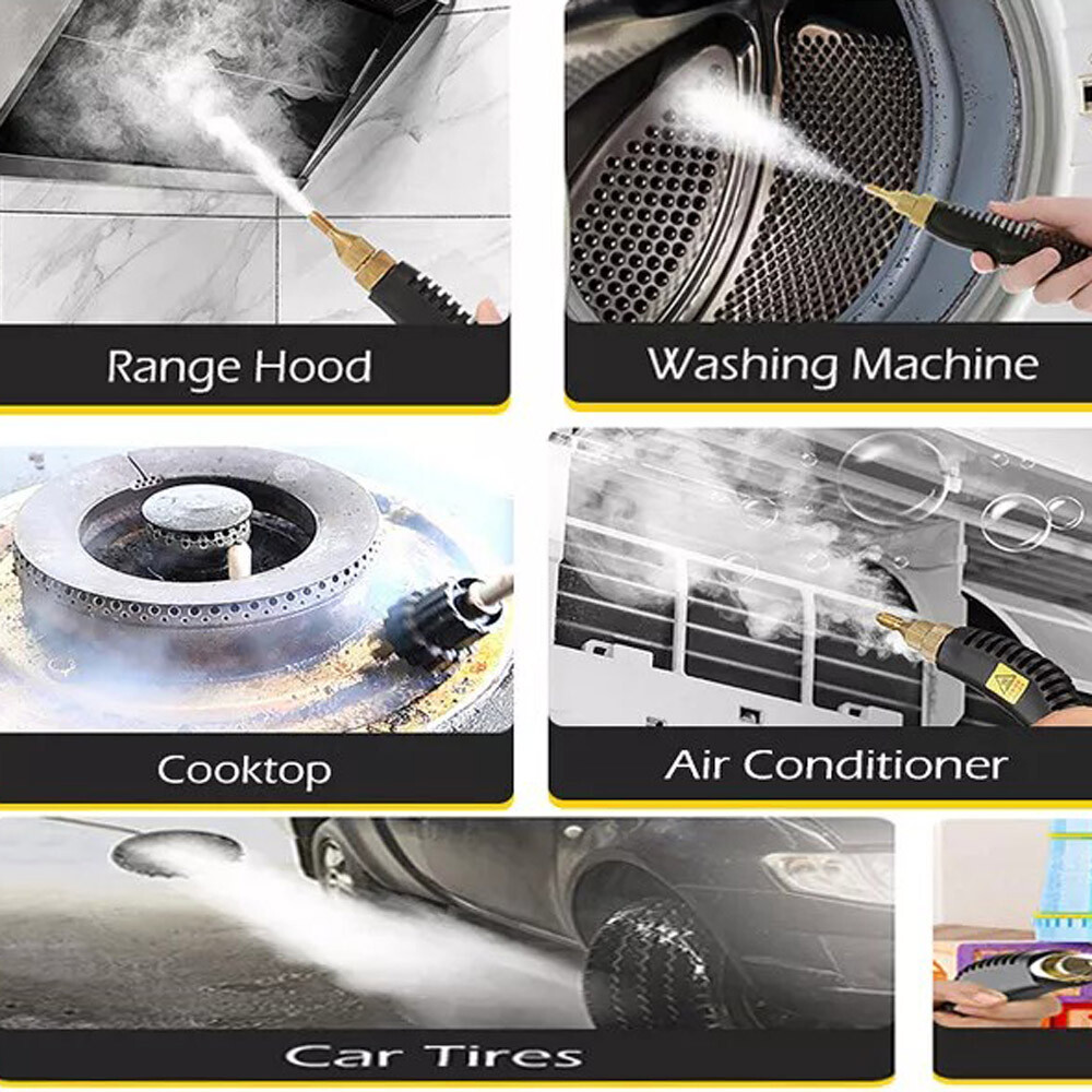 3500W Handheld Car Detailing Cleaning Machine High Temp Steam Cleaner Household