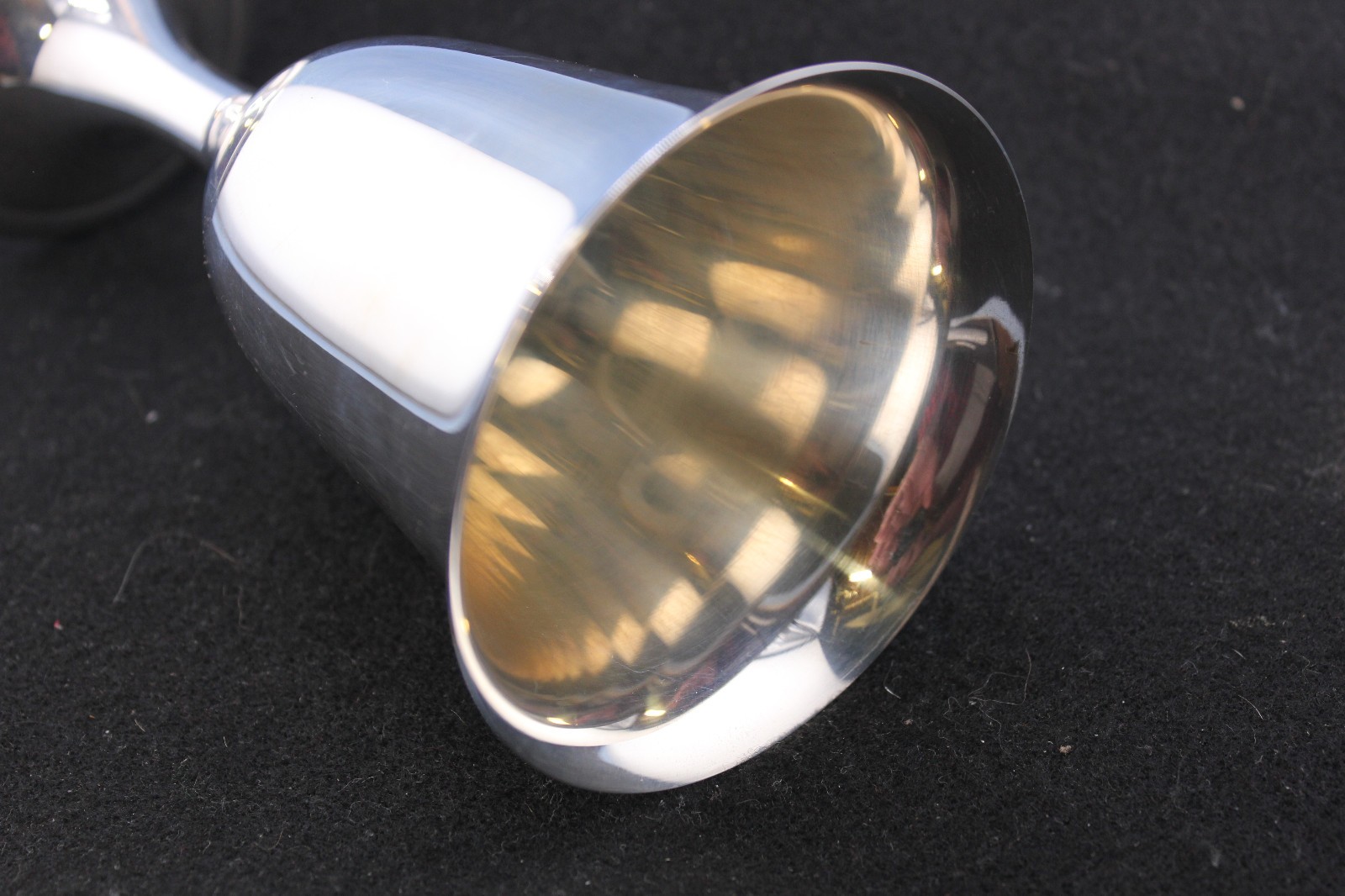 VINTAGE ALVIN #5249 STERLING SILVER GOBLET 6 1/2 INCHES TALL