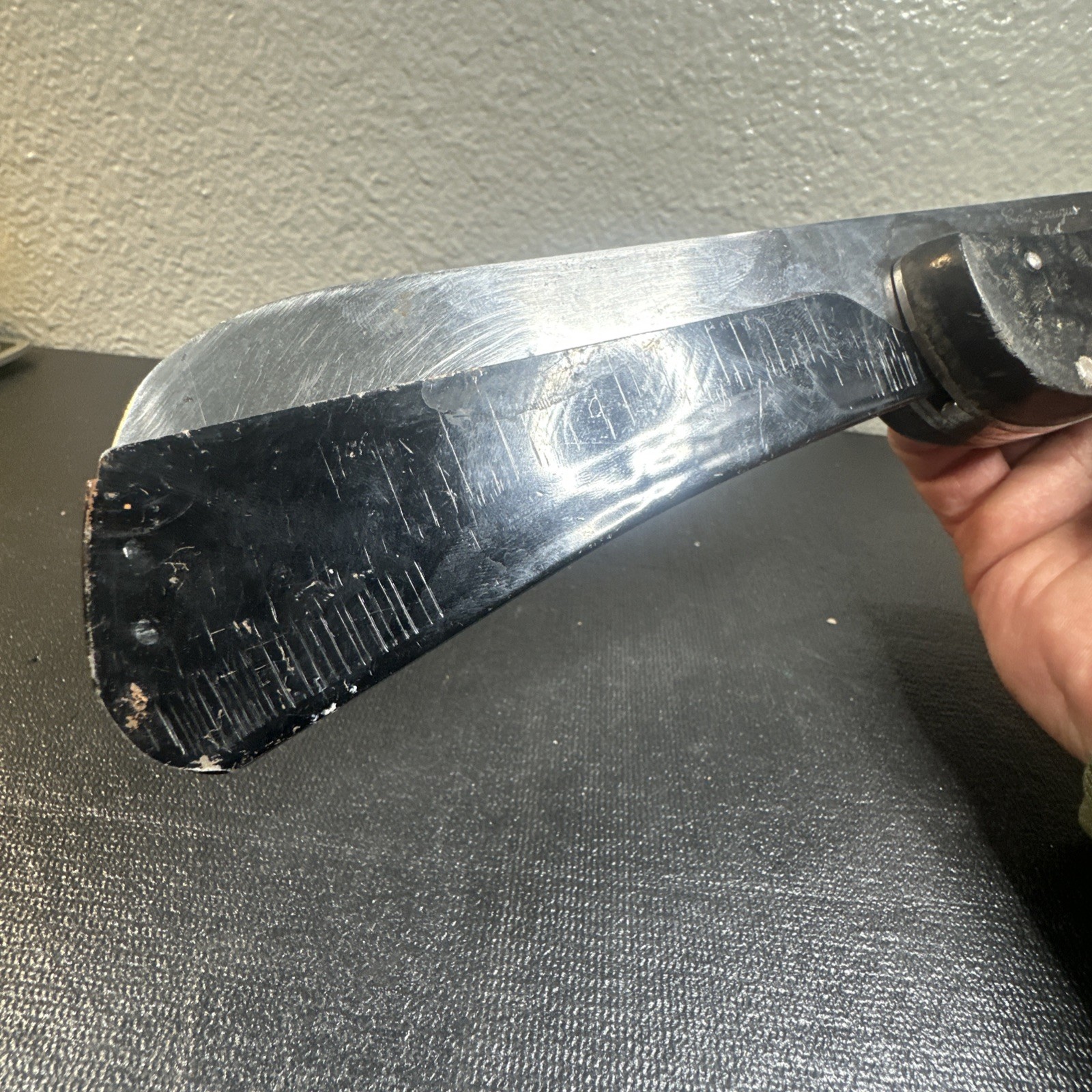 WWII US AAF Cattaraugus U.S.A.Folding Survival Machete Pilots Bolo W/guard