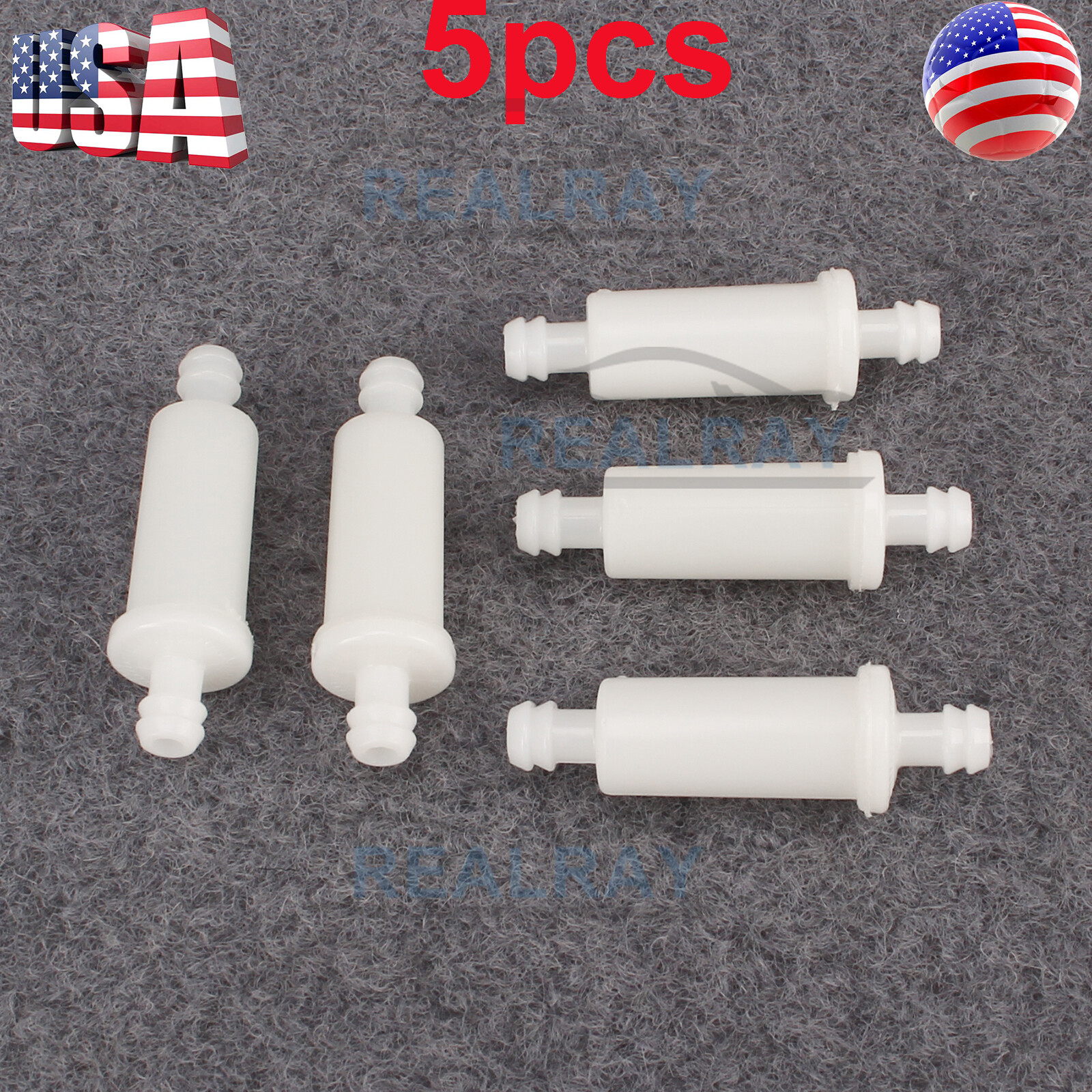 For Polaris In-Line Oil Filter ATV Sportsman Magnum Snowmobile Ranger 5pcs NEW