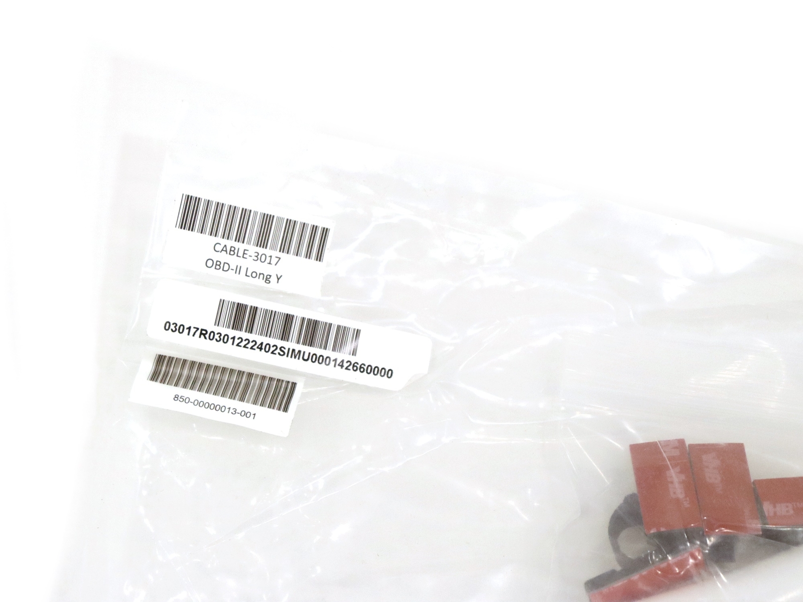 Motive Cable-3017 OBD-II Long Y Extension Cable for GPS Tracking