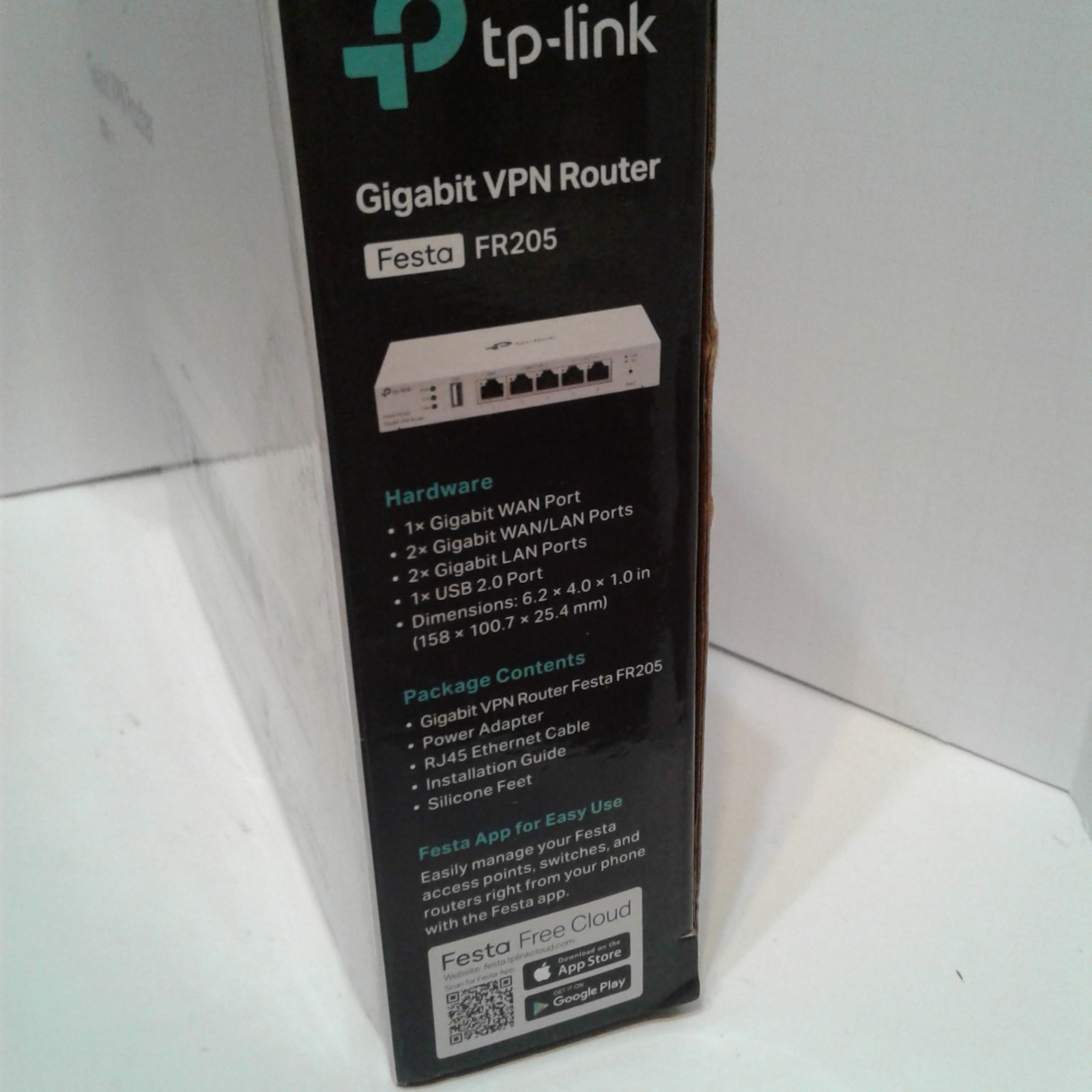 TP-Link Festa FR205, Multi-WAN Wired Router, Up to 3 Gigabit WAN Ports & One USB