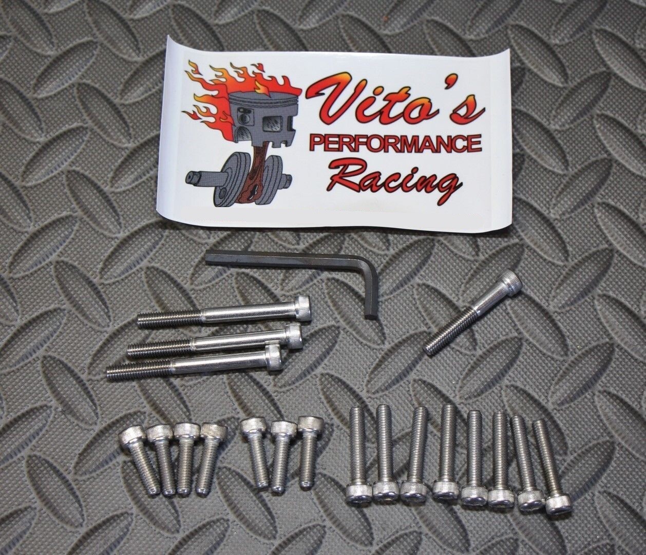 Vito's Performance Stainless BOLT KIT Yamaha Banshee: Clutch + Stator Cover