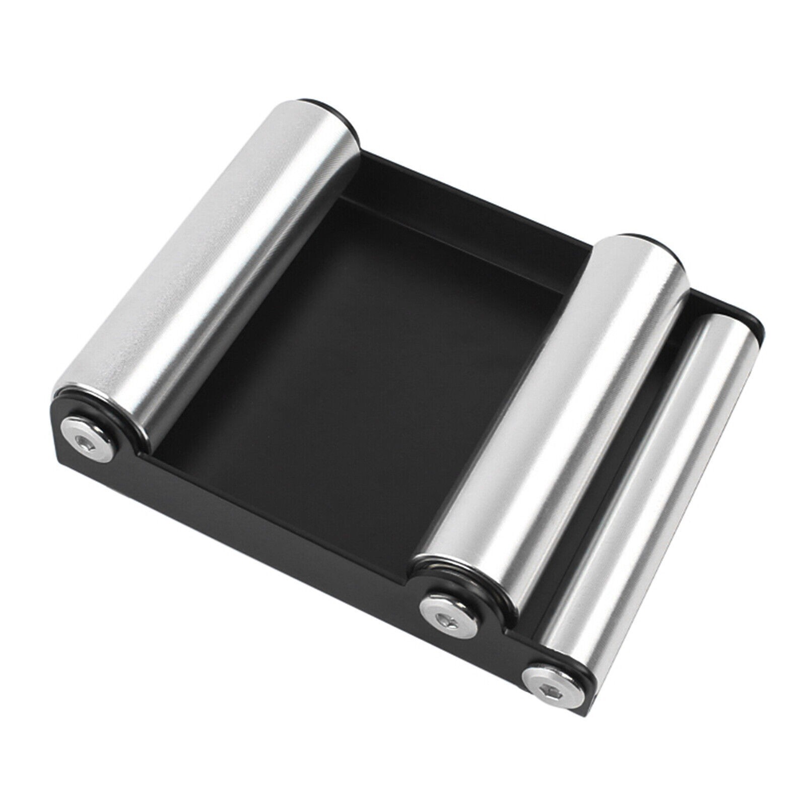 1pc Chain Clean Roller Ramp Lift Tire Wheel Cleaning Stand Tire Wash Bracket