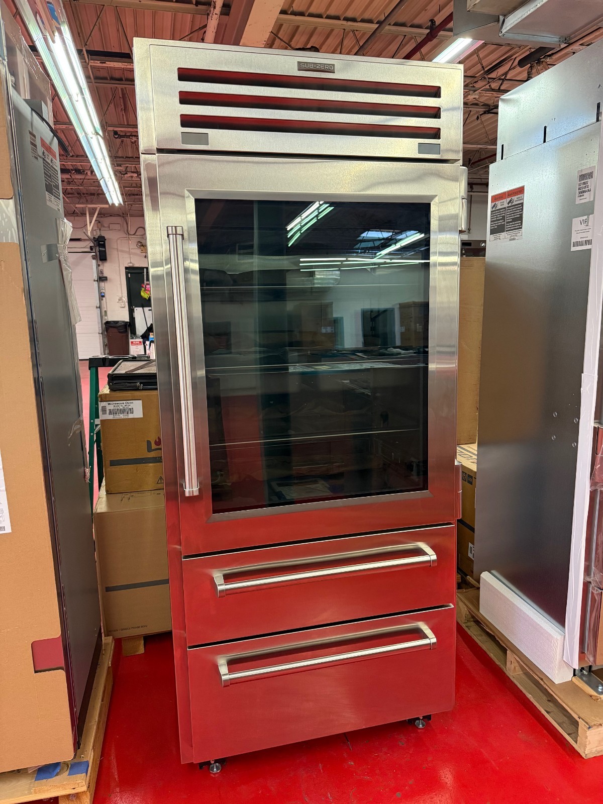 36” Subzero Refrigerator Freezer PRO3650GRH (Used 2024)