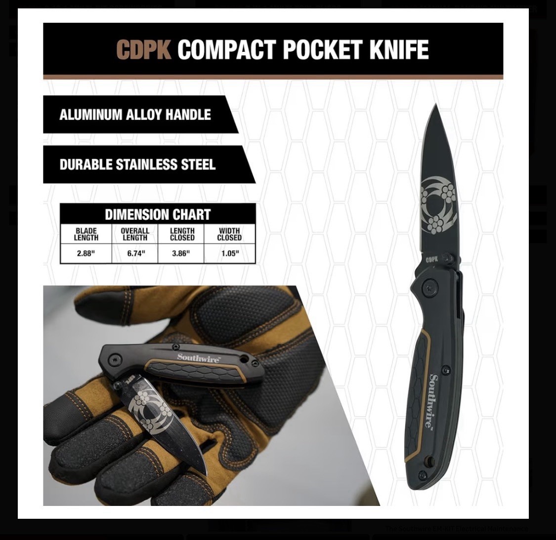 Southwire Electrical Maintenance Tool Kit Gift Set: Multimeter,fuses,lamp & More