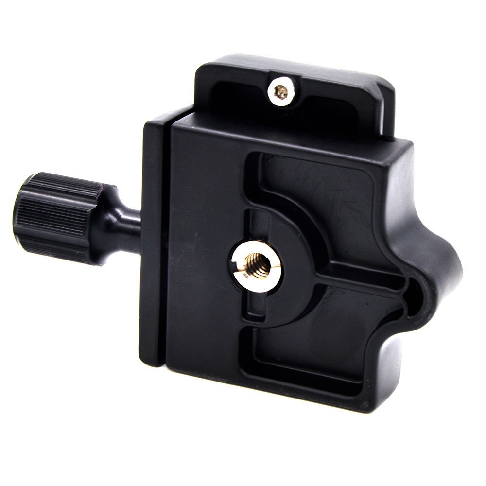 Adapter Plate Square Clamp + Quick Release Plate for Arca-Swiss Tripod BallHead