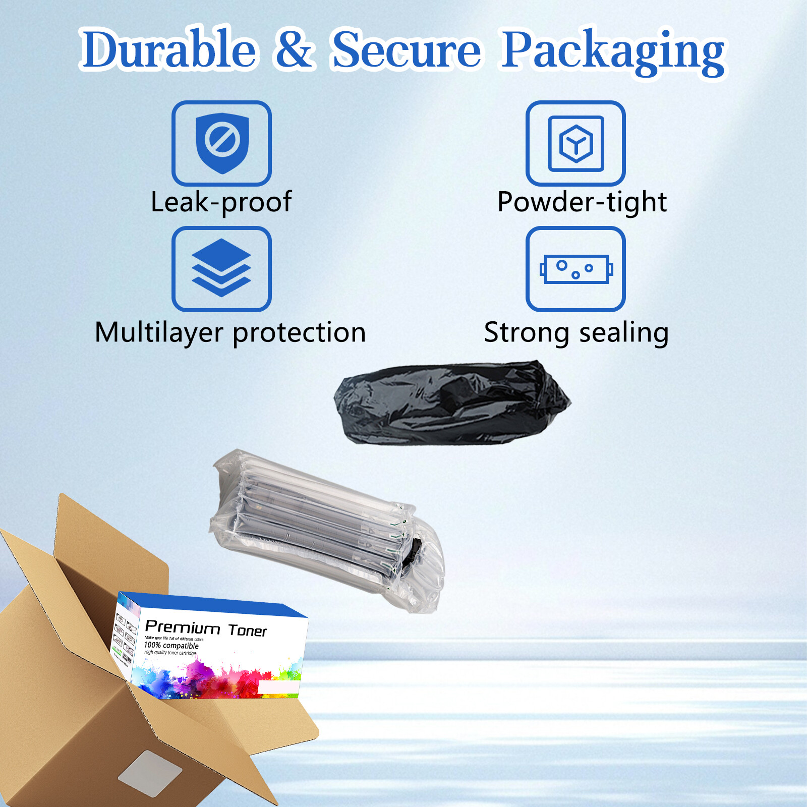 2PK W1380A Toner with Chip For 138A HP LaserJet Pro 3001dw 3001fdw MFP 3101fdw