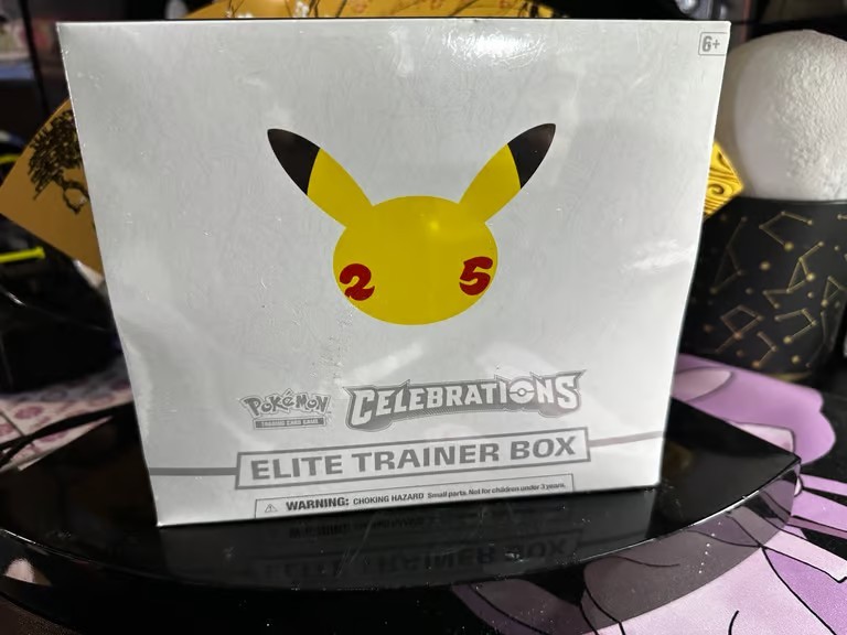 Pokemon TCG: Celebrations Elite Trainer Box – 25th Anniversary Sealed ETB