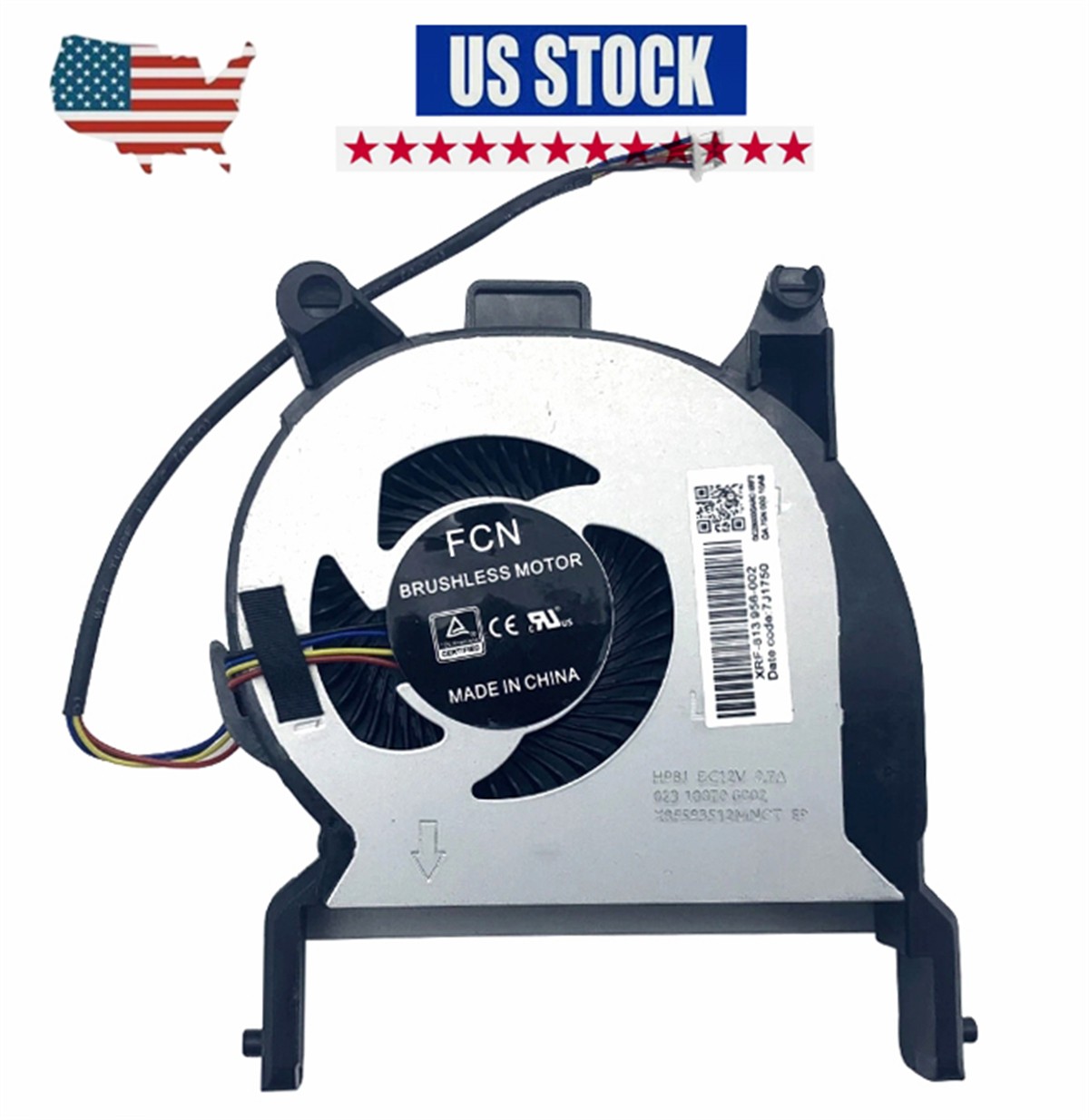 914266-001 HP EliteDesk ProDesk 400 600 800 G3 G4 Mini CPU Heatsink Cooling Fan