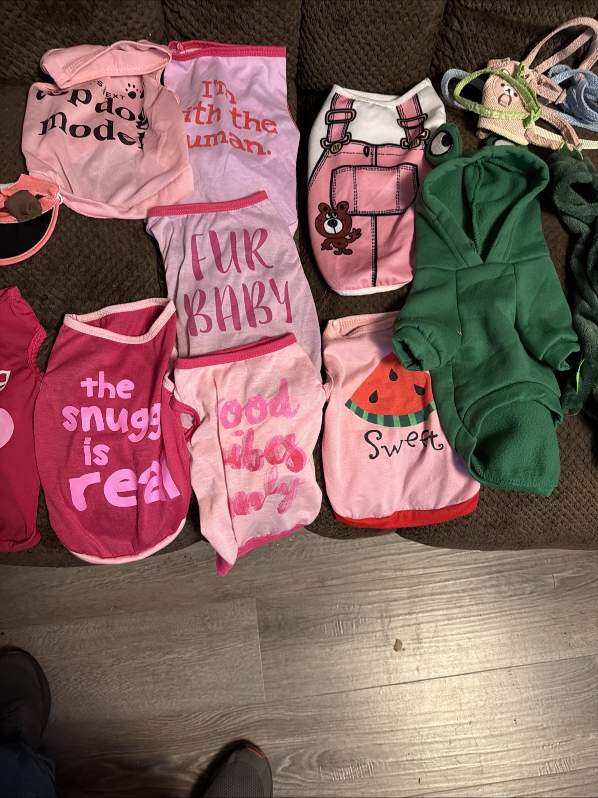 20 pcs Dog Clothing Lot Sizes S-M-L