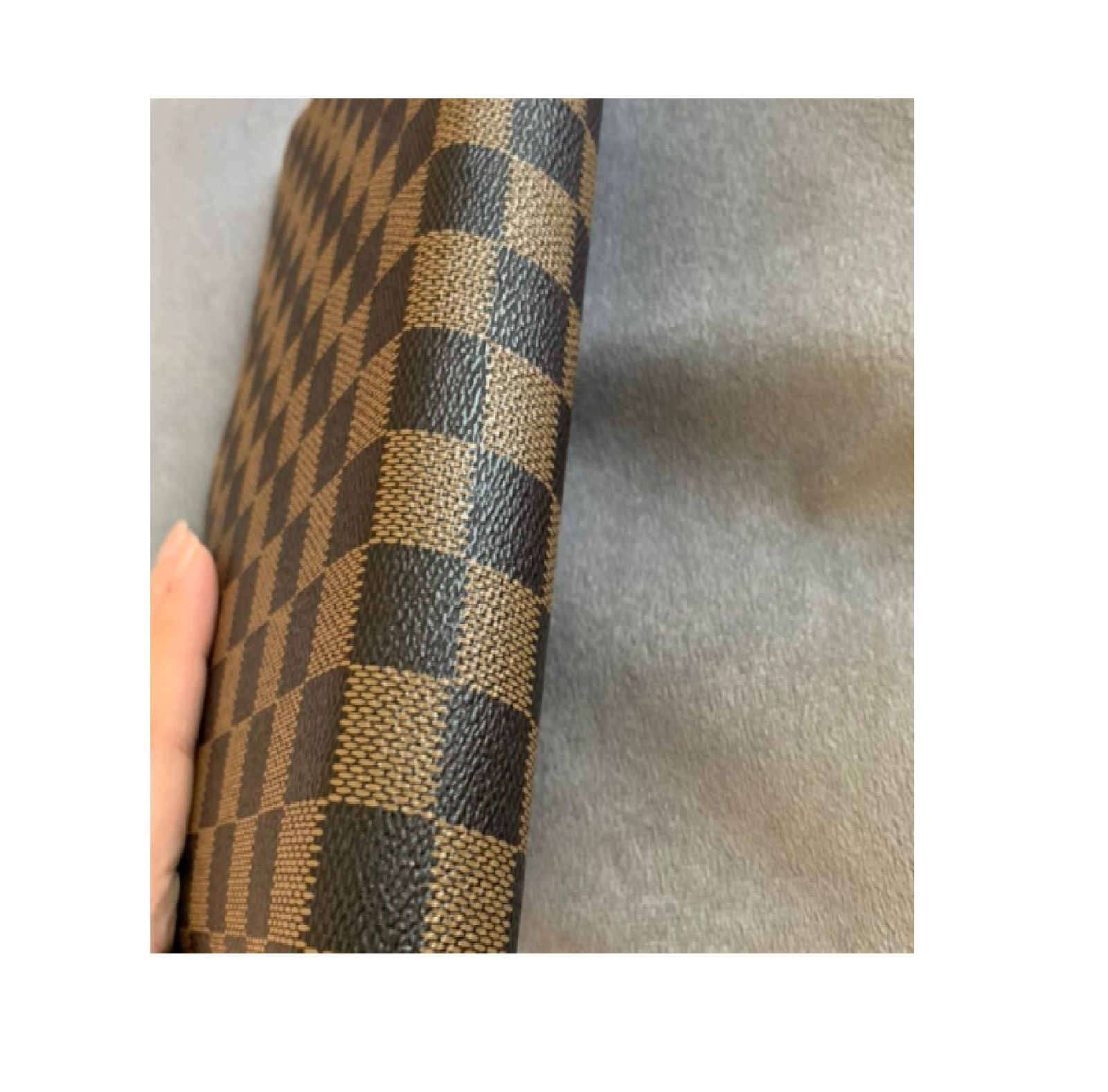 💗 Luxury Checkered A6 Agenda Binder Planner Journal Notepad Gift Brown