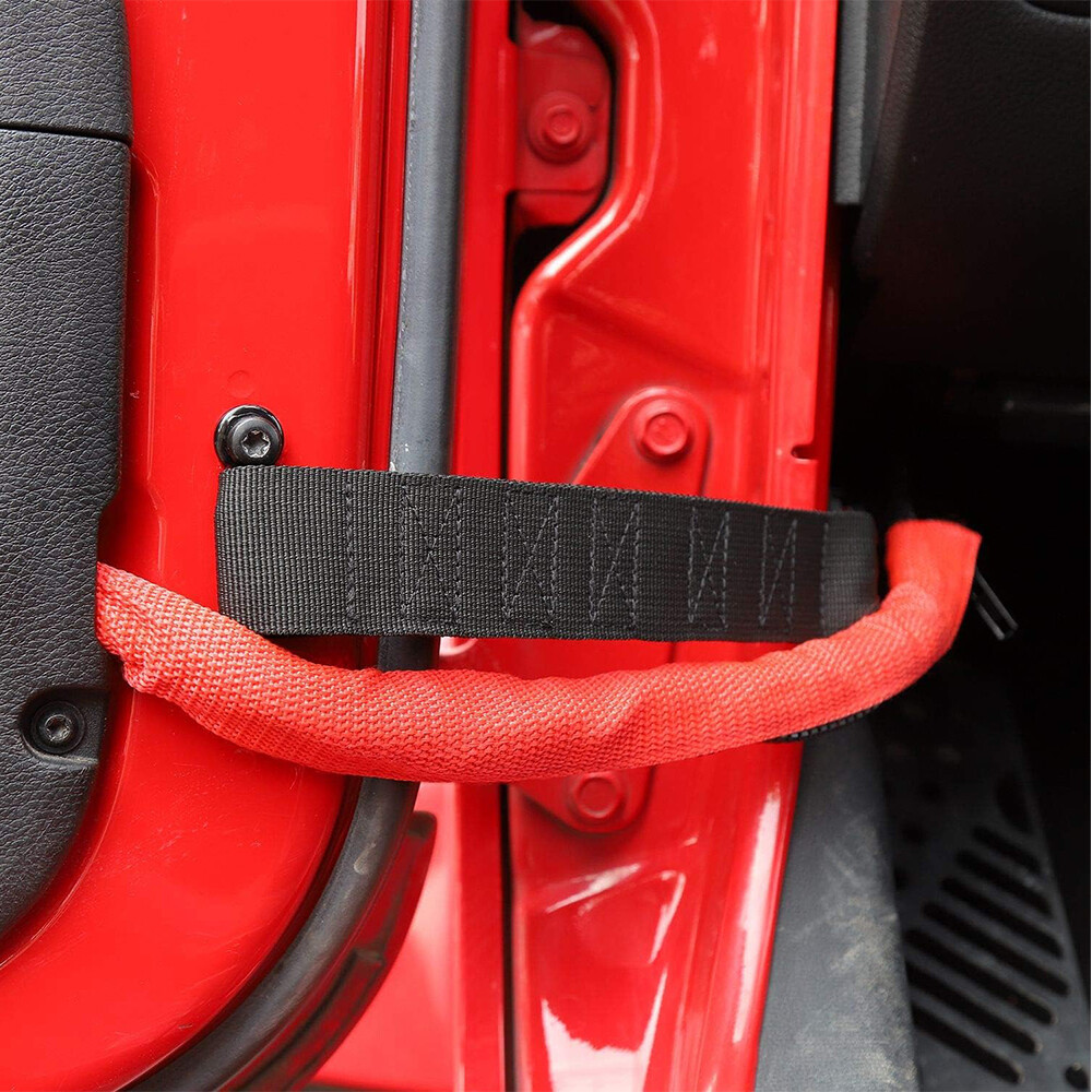 2 x Adjustable Door Limiting Check Straps fit for Jeep Wrangler CJ YJ TJ JK