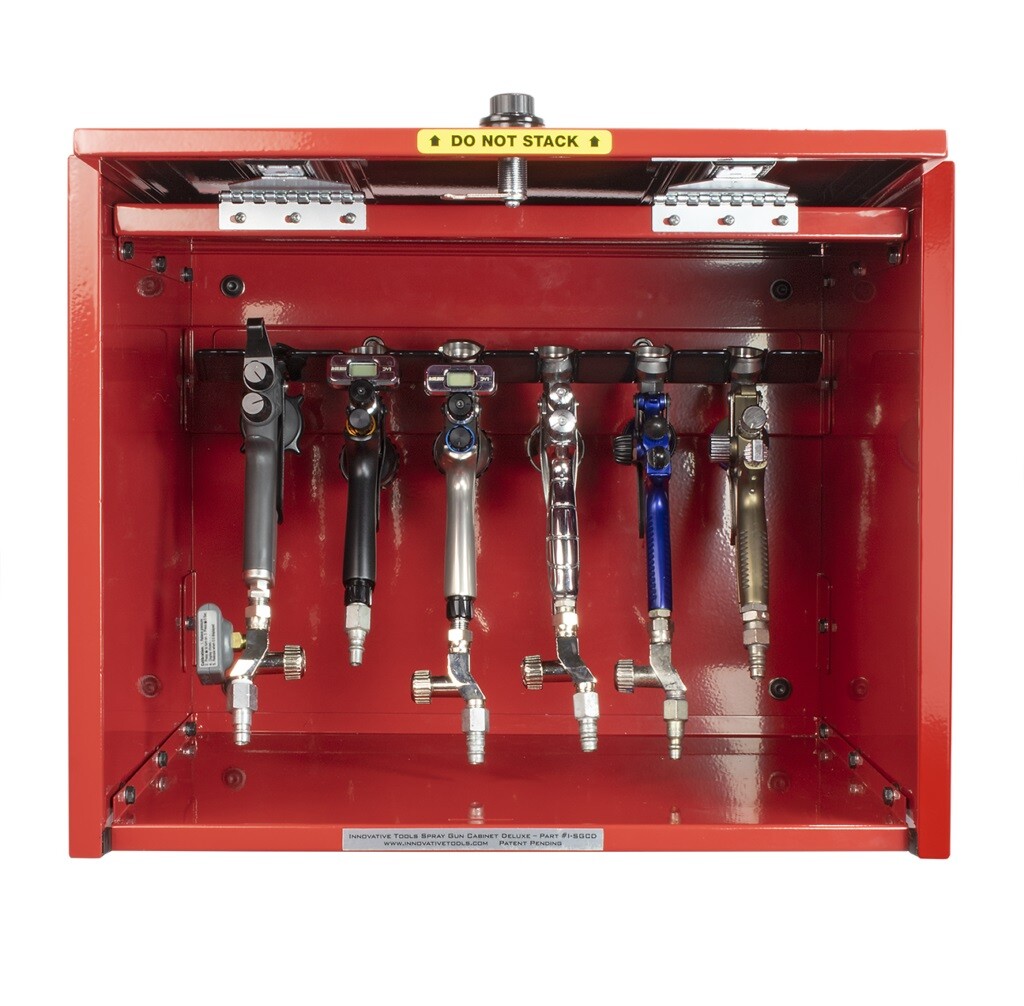 Innovative Spray Gun Cabinet Deluxe - Auto Body & Paint