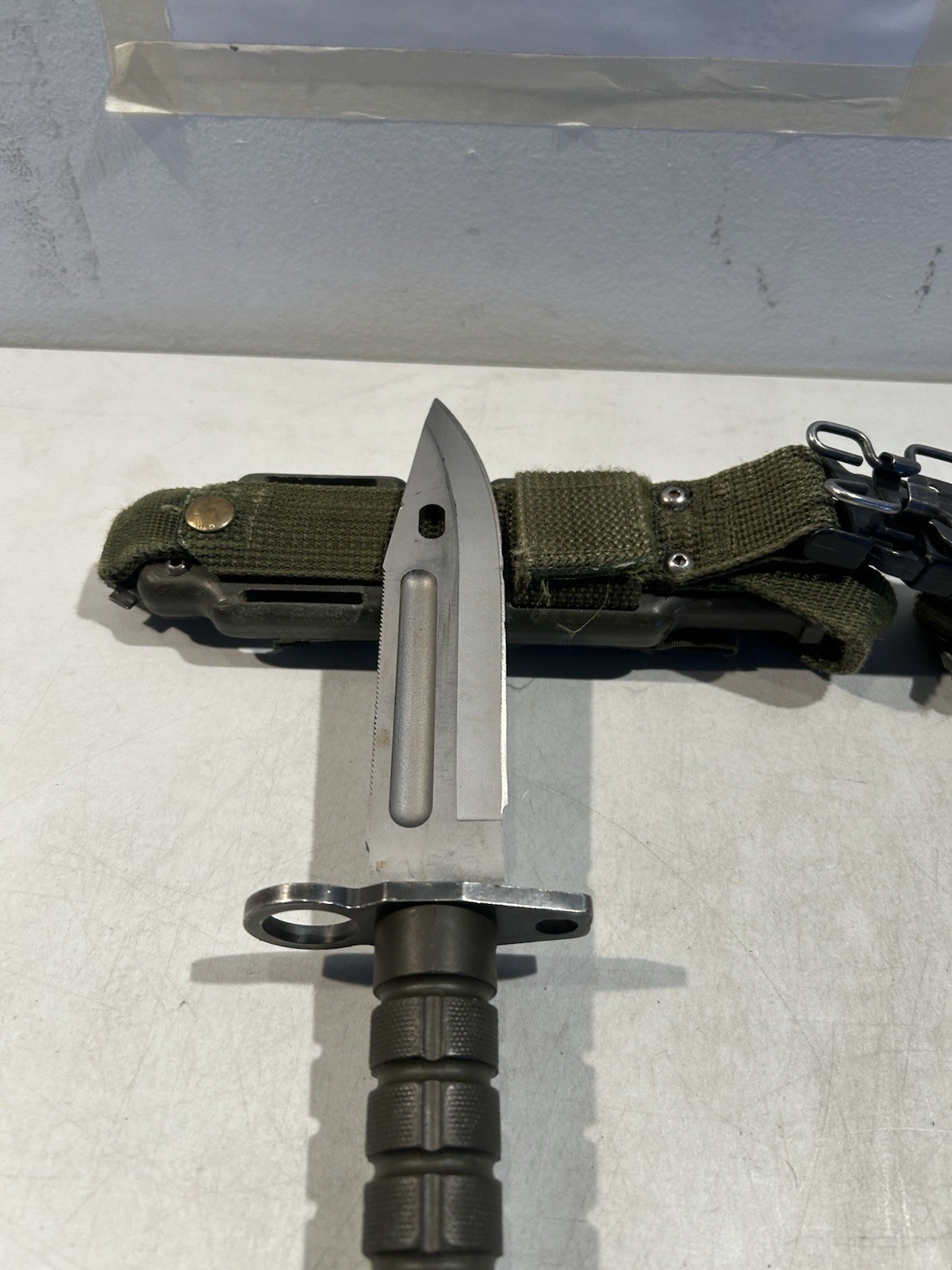 USA M9 PHROBIS III Military Fixed Blade with Scabbard Case #20