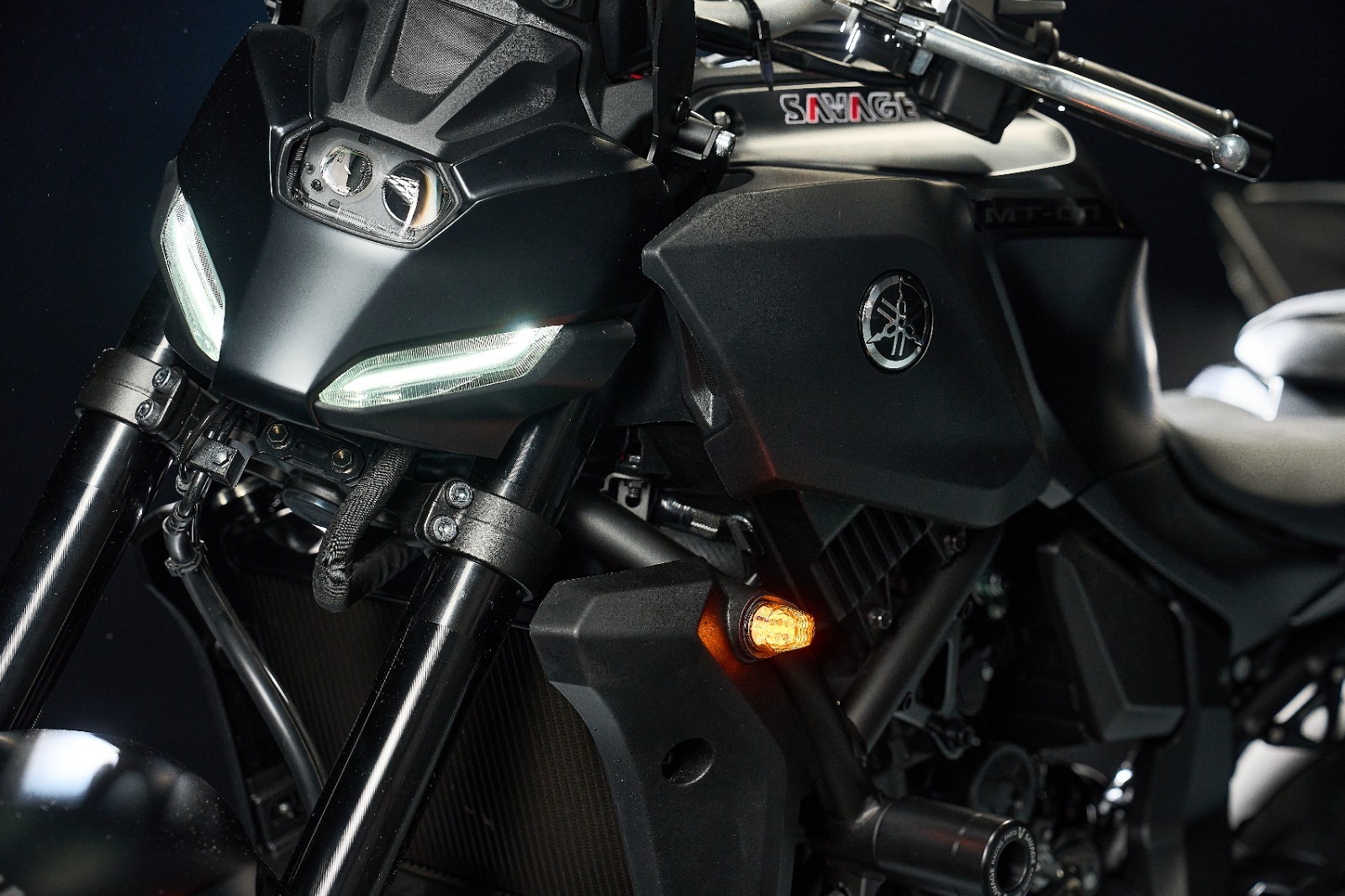 LED Flush Mount Turn Signal Lights for YAMAHA MT-07 2021-2025 MT07 MT 07 2024