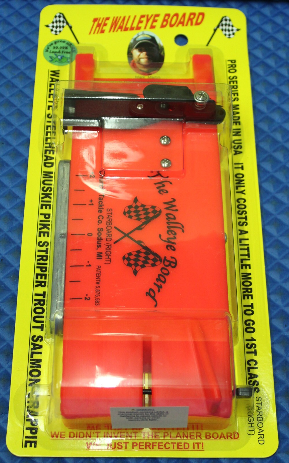 Church Tackle The Walleye Board Planer Board Port And Starboard 2-Pack