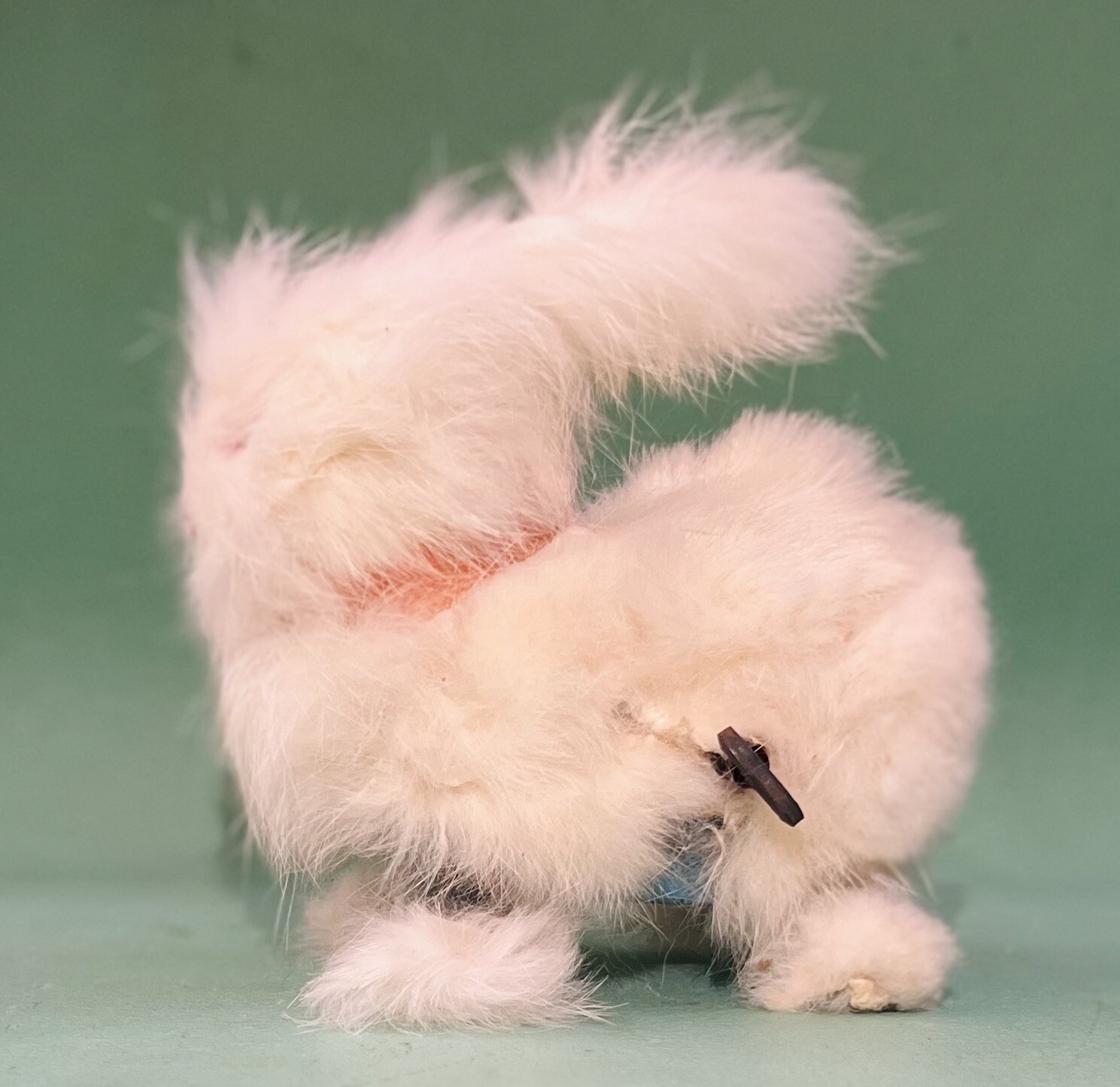 Vtg 1950's Jumping Rabbit Wind Up Toy, Made in Japan by TTT with Box, Works