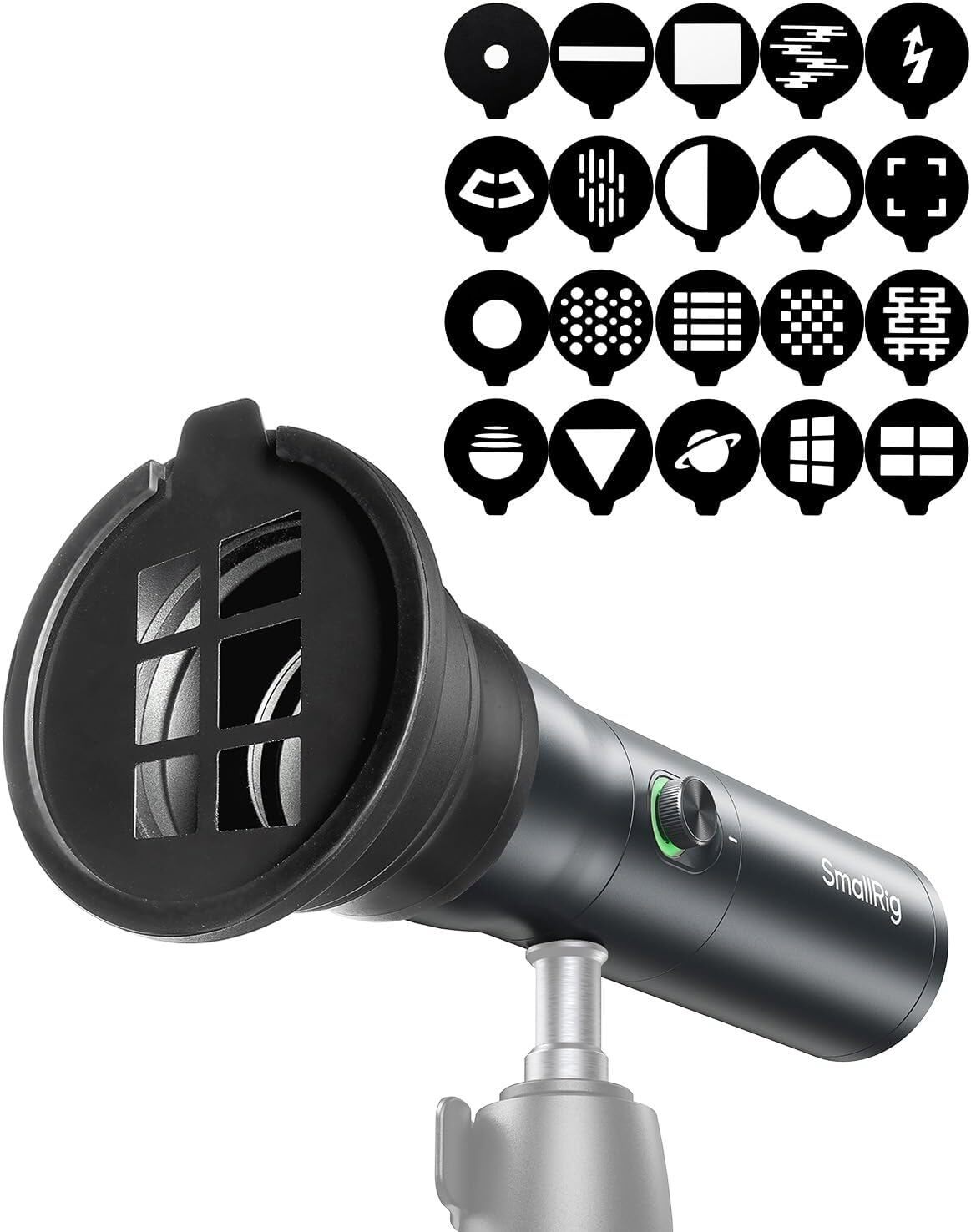 SmallRig RF 10C Portable Hand Focusable LED Video Light with 20 Pcs Filters 4634