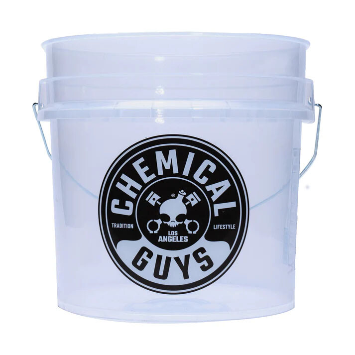 Chemical Guys - Heavy Duty Detailing Bucket, Clear (4.25 Gal)