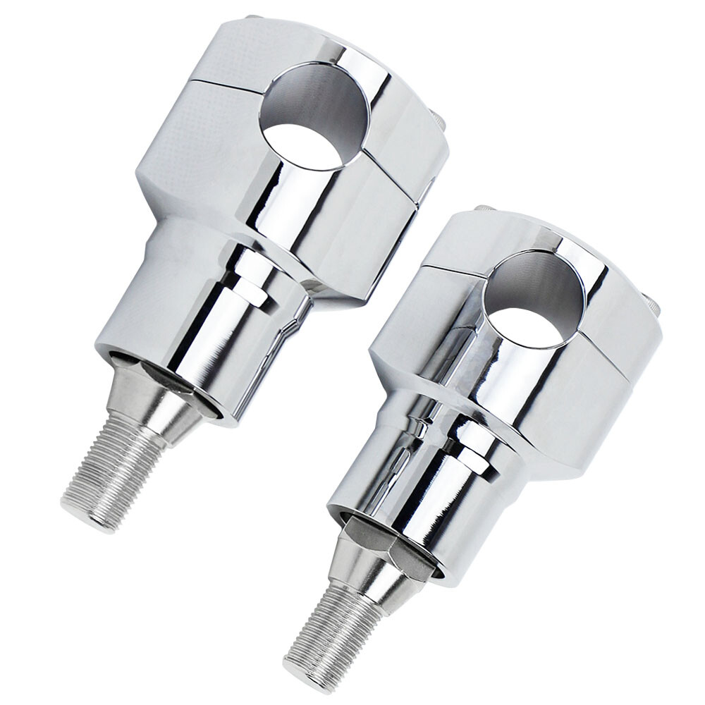 3" OEM Style Risers Kit for Harley Springer Softail FXSTSB with 1.0" Bar Chrome