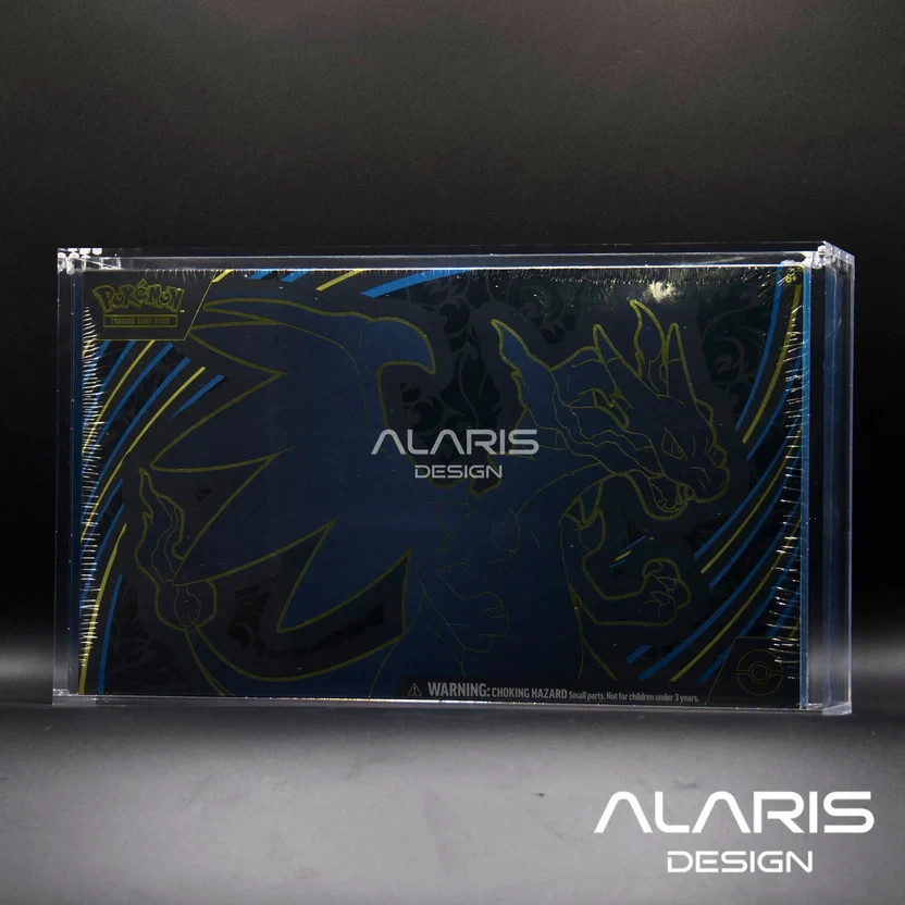 Acrylic Case for Pokemon Mega Charizard X ex Ultra Premium Collection UPC