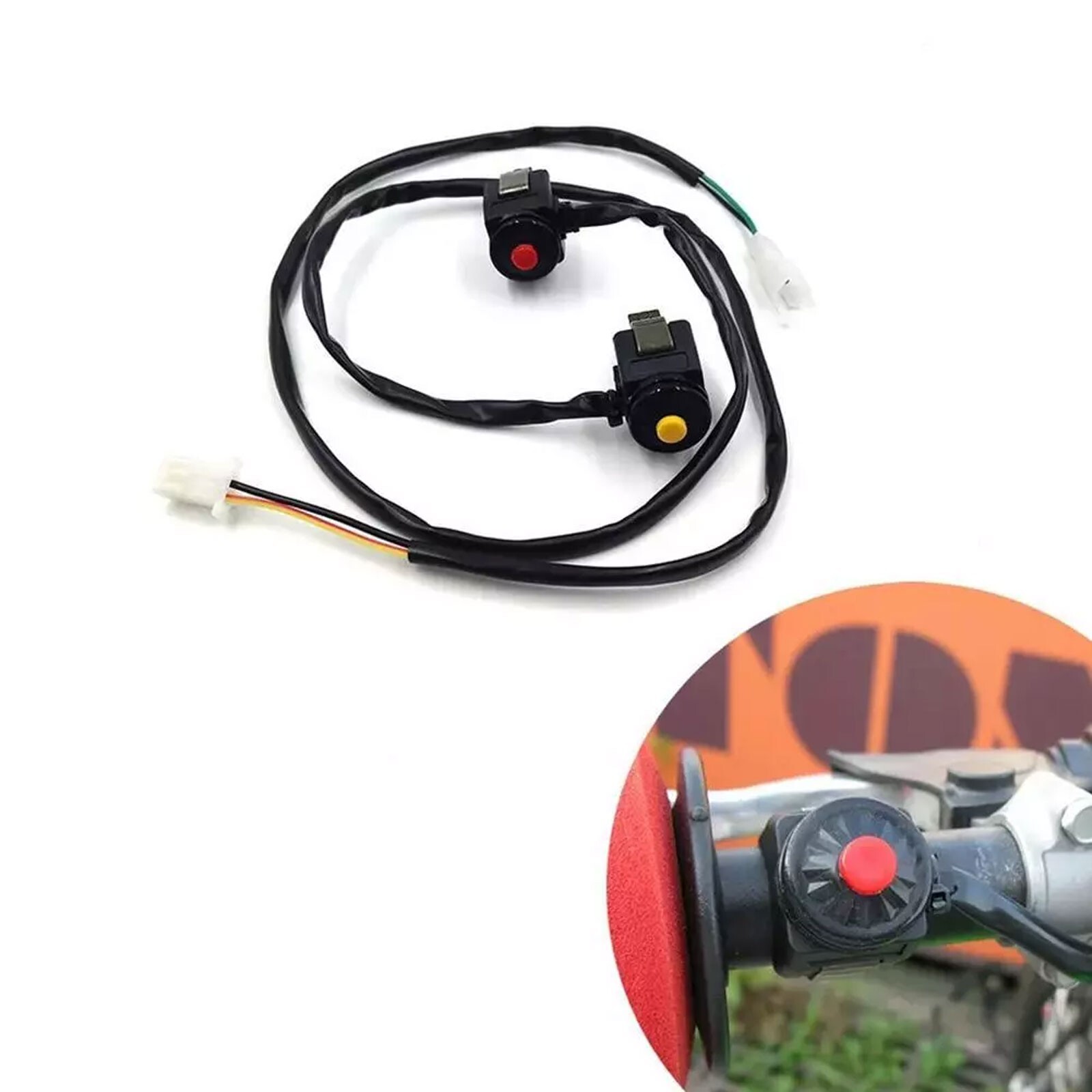 KILL SWITCH FOR HONDA YAMAHA KTM KAWASAKI UNIVERSAL ATV DIRT PIT BIKE QUAD