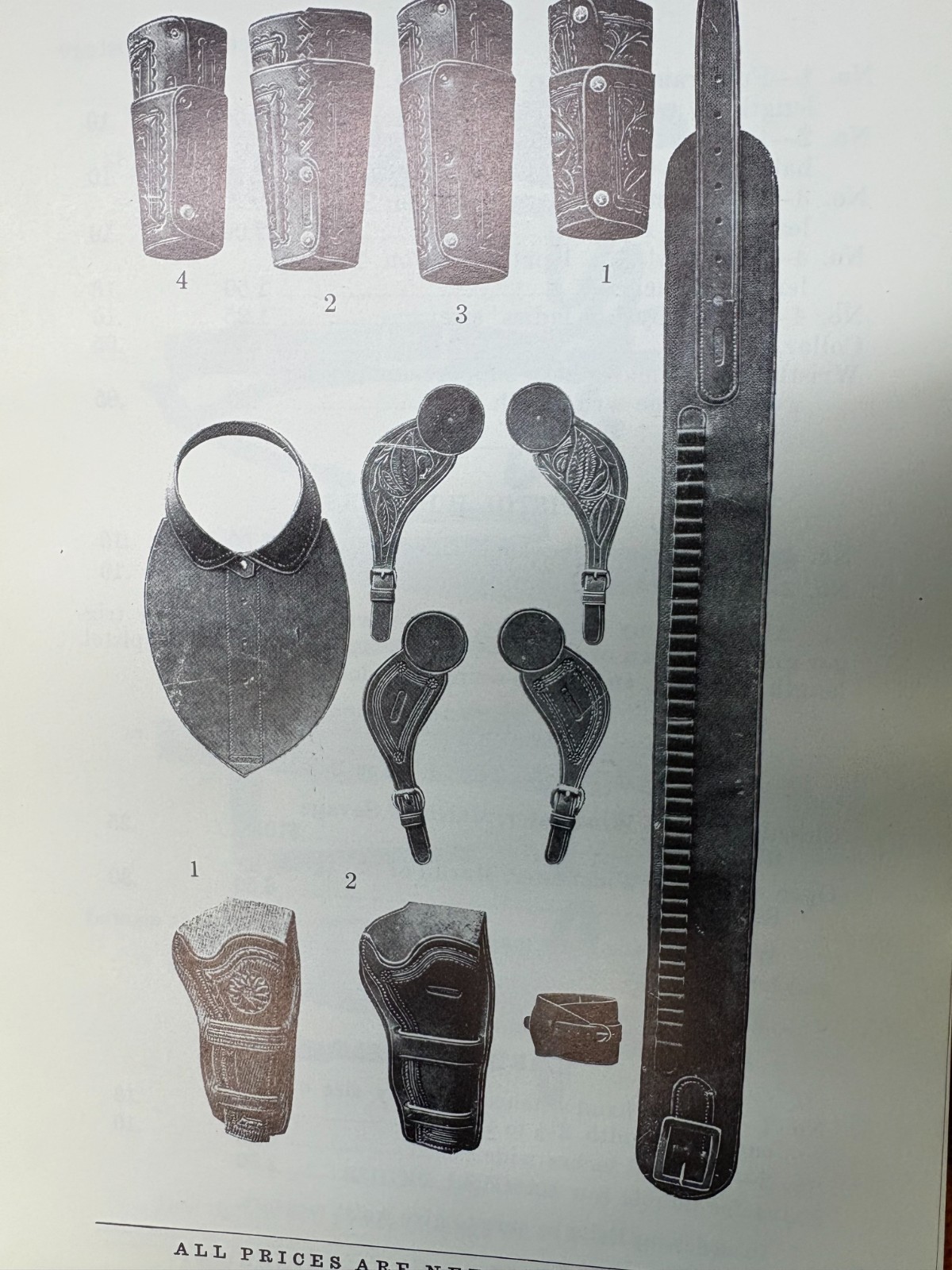 Meanea Style Old West Spur Straps, by Stewart Saddlery of Arizona