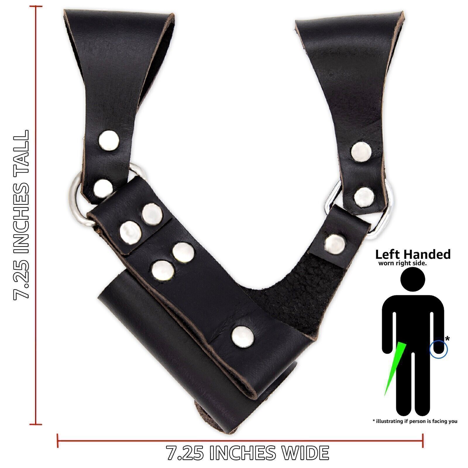 Medieval Adjustable Functional Genuine Bovine Leather Sword Frog | 8 Colors