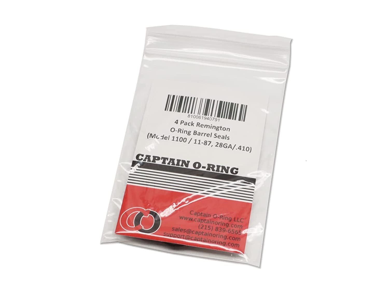 Remington F14462 O-Ring Barrel Seals (1100 / 11-87, 28ga / 410 gauge) (4 Pack)