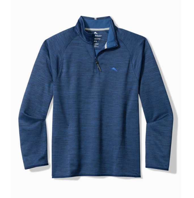 NWT Tommy Bahama Men's Palm Pro Half-Zip IslandZone® Sweatshirt