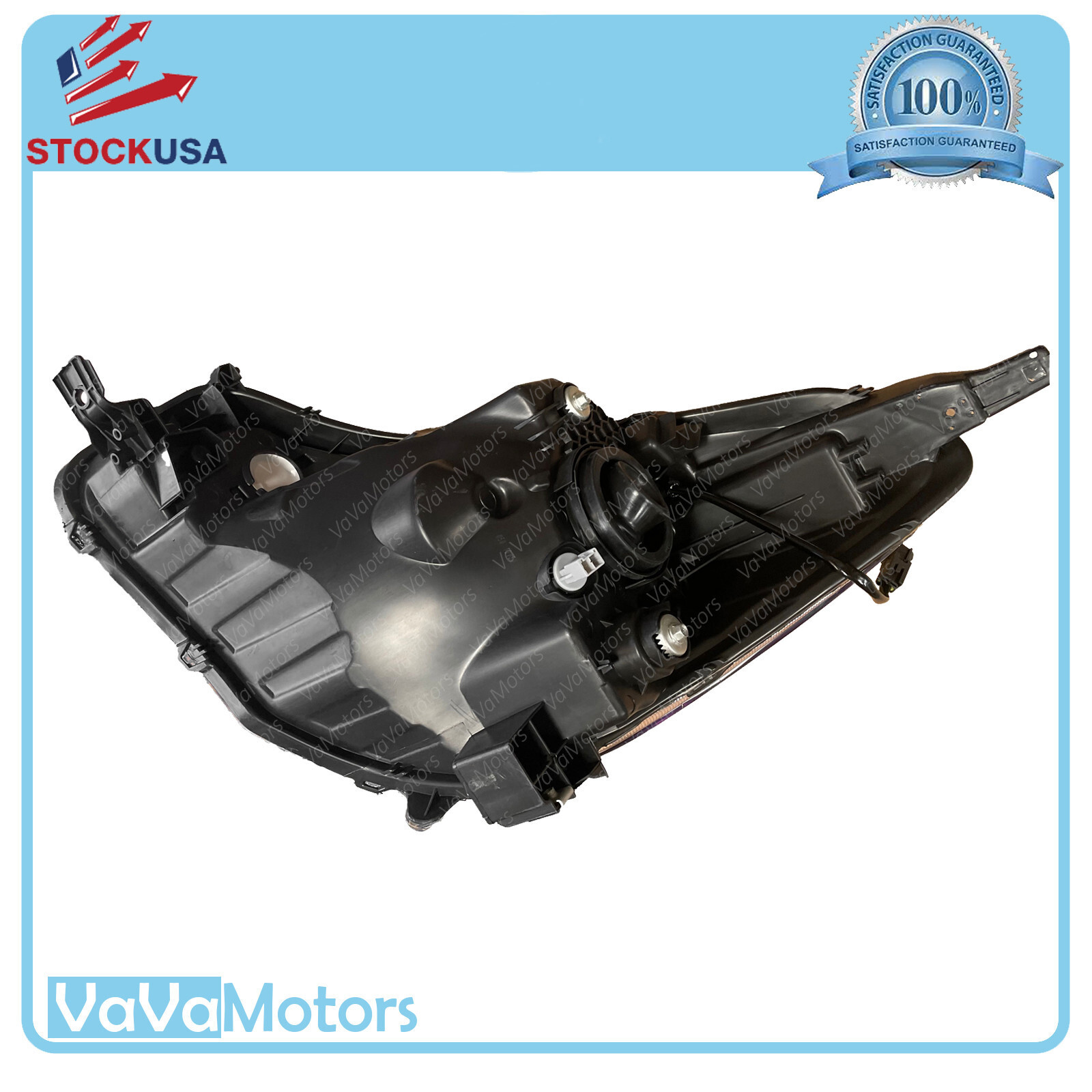 Fits 2017 2018 2019 2020 Mitsubishi Mirage G4 Headlight Assembly Left Right Pair