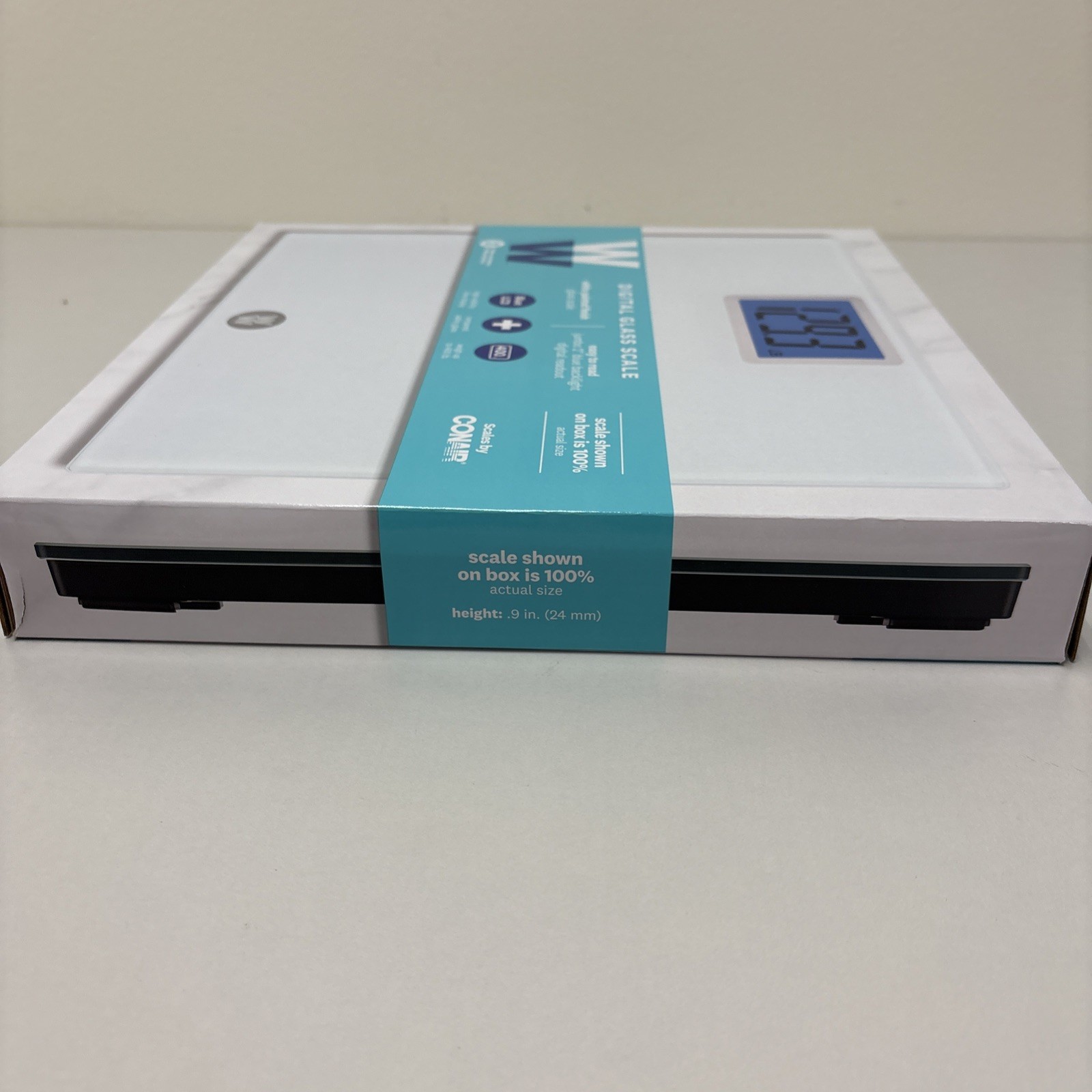 Conair Weight Watchers Digital Glass Scale - Tempered Safety Glass G132