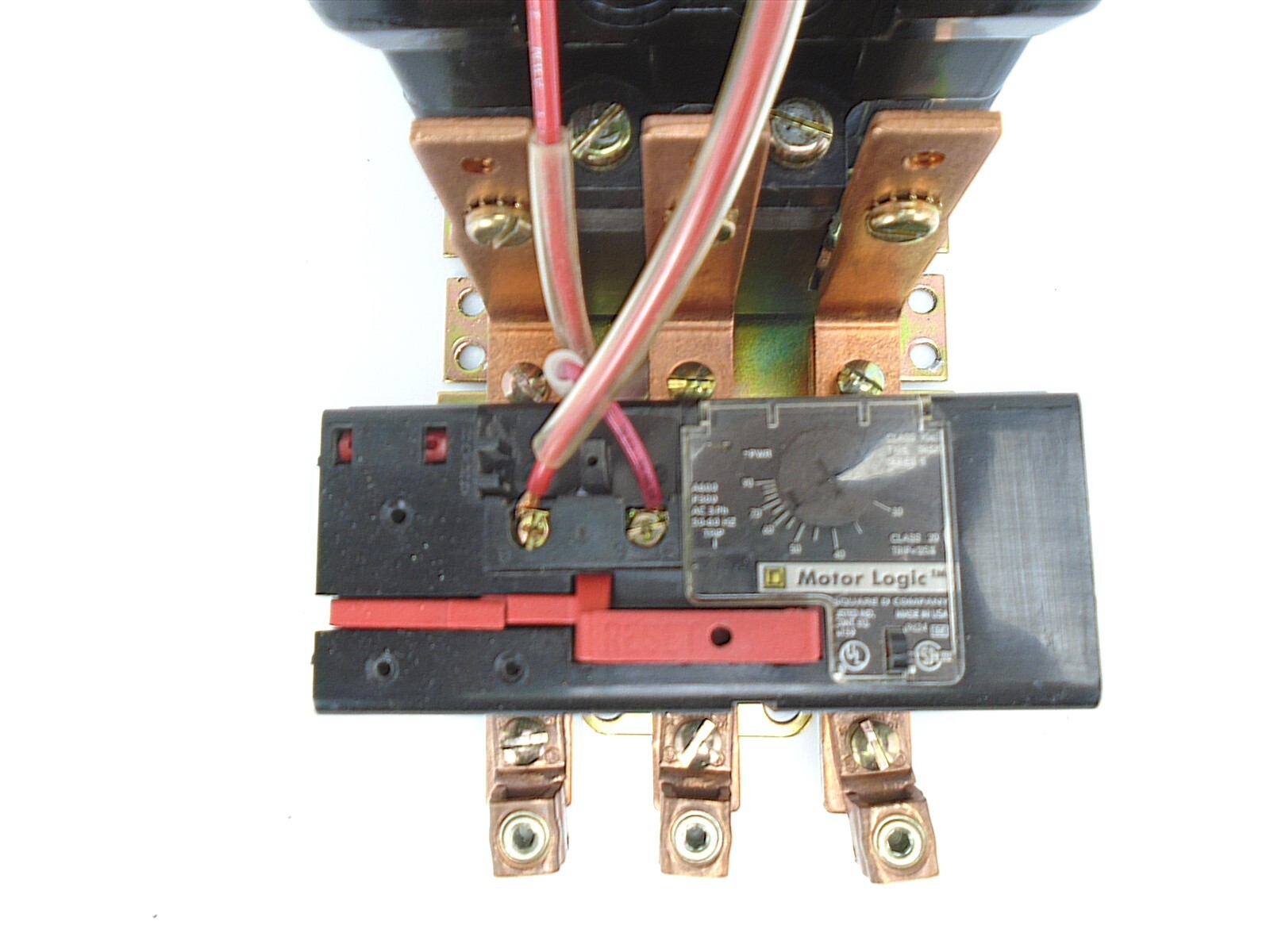 SQUARE-D 8536SEO1H20S SZ 3 MOTOR STARTER LOGIC 25-50HP Coil 480V 90A 600V TESTED