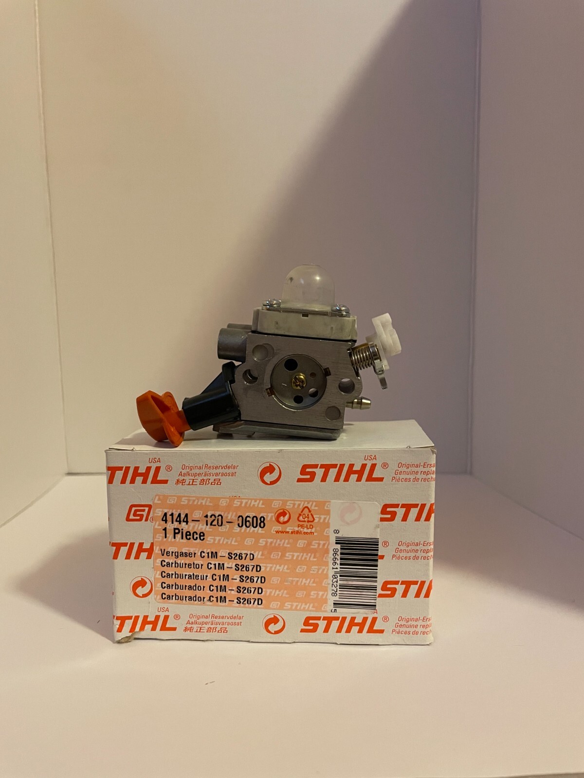Stihl OEM Carburetor Zama C1M-S267 FS 56RC 70C 70R 40C 50C 4144-120-0608