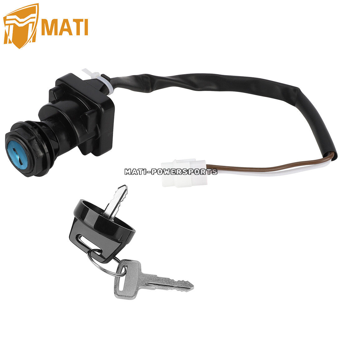 Ignition Switch Key for Kawasaki KVF300 Prairie 300 4X4 2000 2001 2002