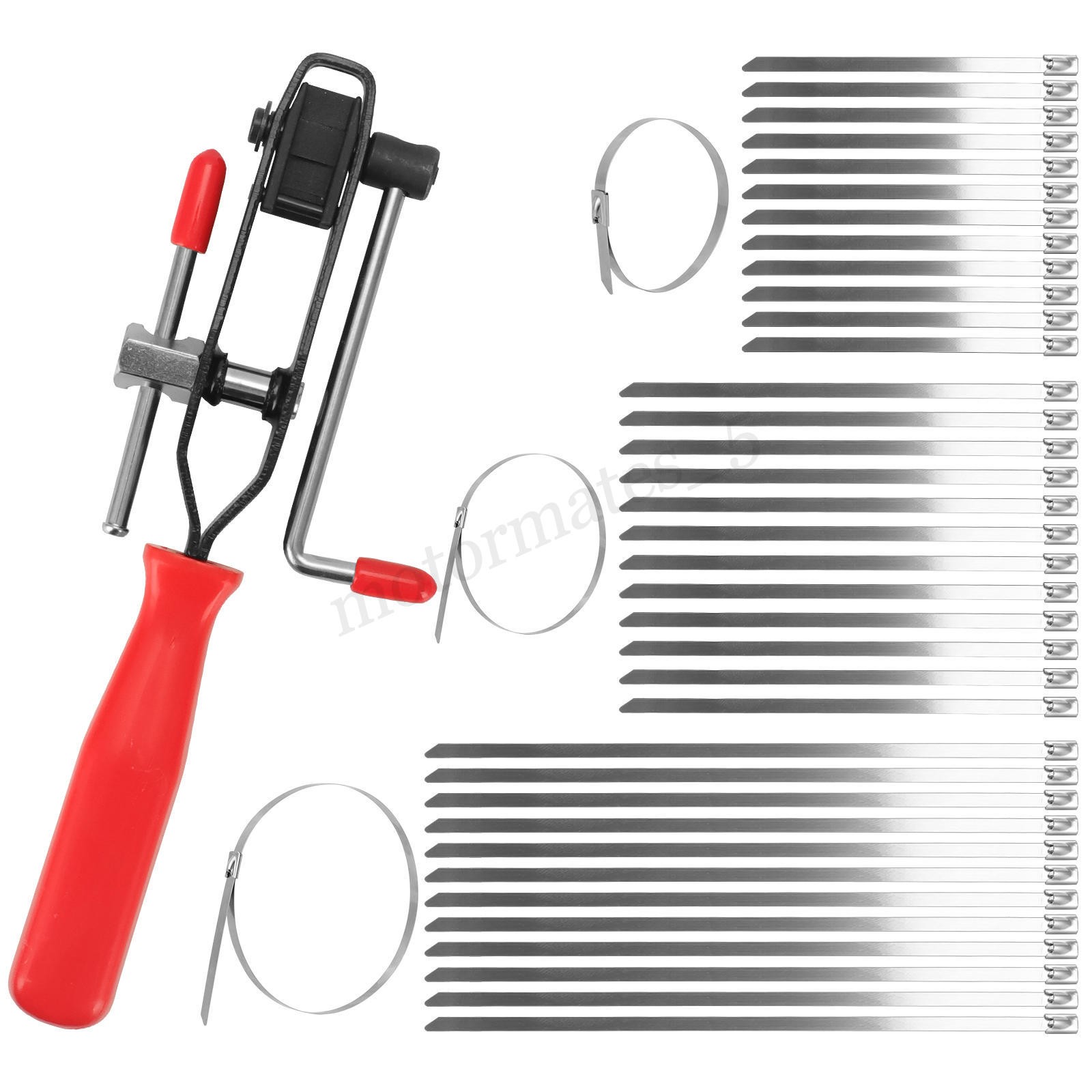 For Auto / ATV CV Joint Banding Boot Axle Clamp Pliers w/ 36 Crimp Bands Replace