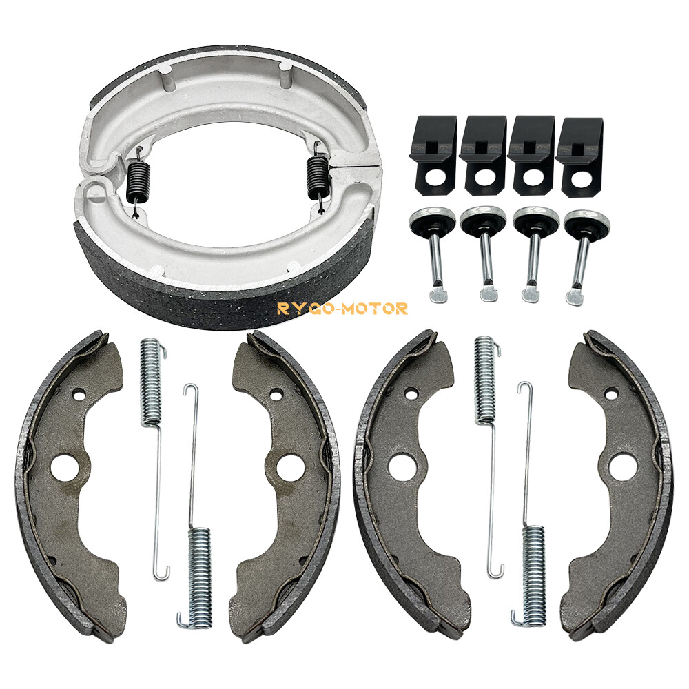 Front & Rear Brake Shoes Springs Pins for Honda TRX300FW Fourtrax 300 1988-2000