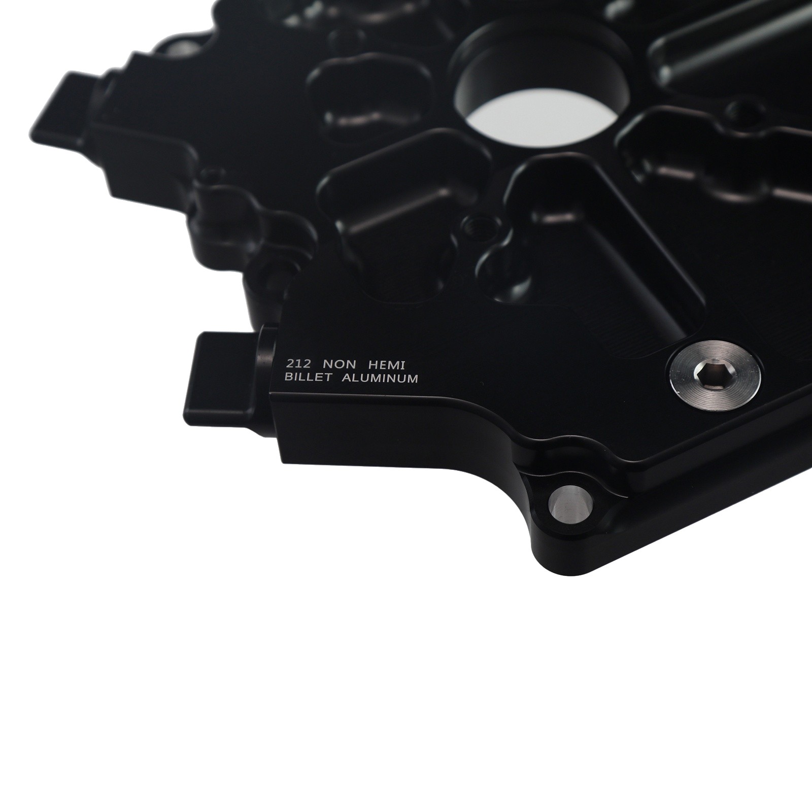 Black Dual Bearing Billet Side Cover - Upgrade For Predator 212cc Non Hemi