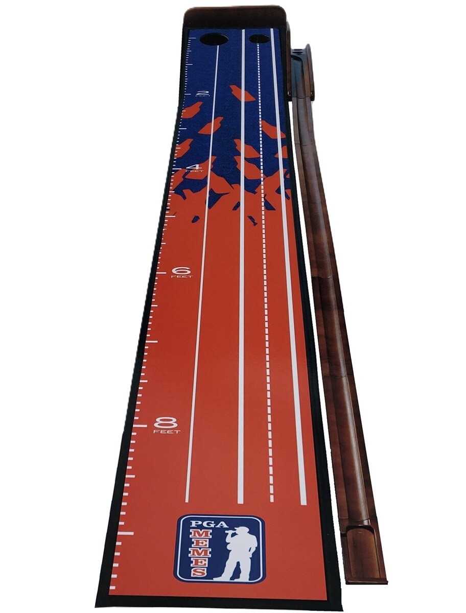 Perfect Practice PGA Memes Putting Mat 9feet X 6inch
